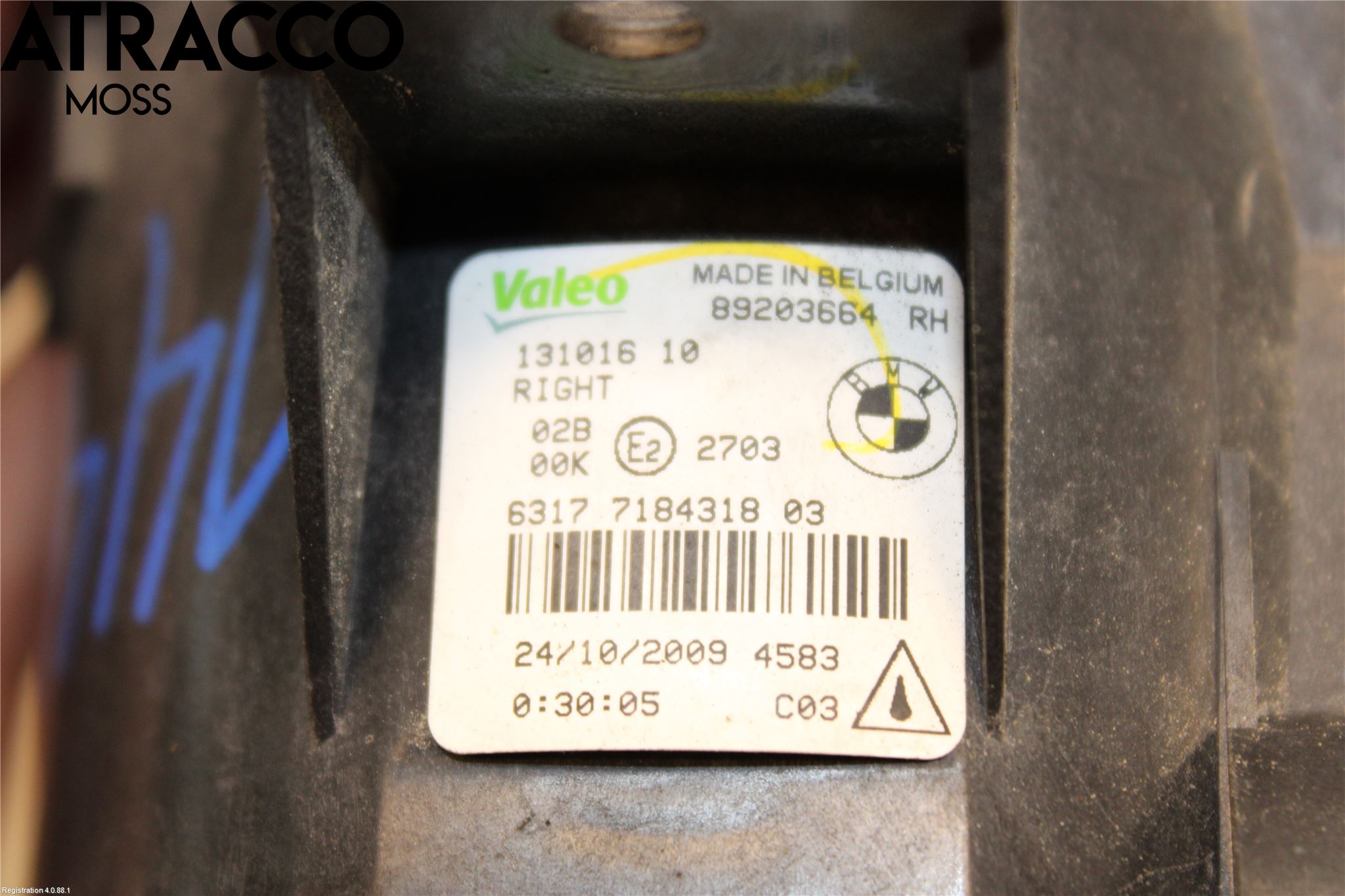 BMW X5 E70 07-13 Dimljus-Varselljus Fram
