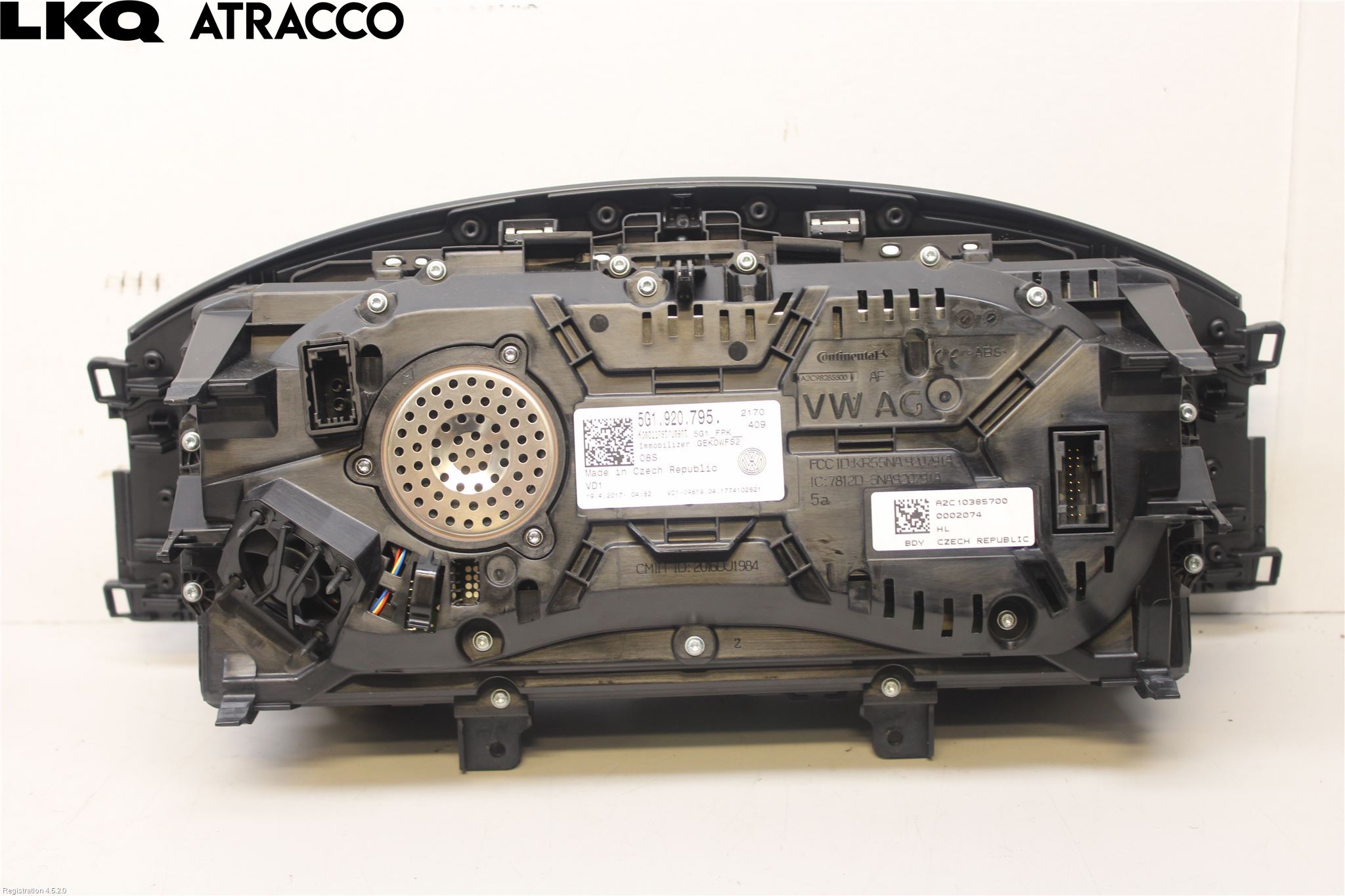 Volkswagen VW GOLF / E-GOLF VII 13-20 Instrument Komb