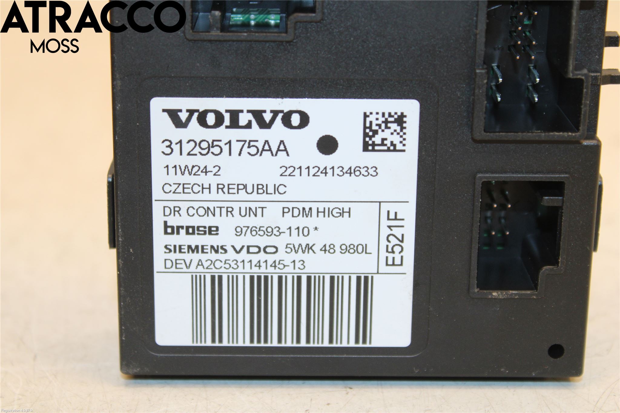 Volvo V50 08-12 Styrenhet Övrigt