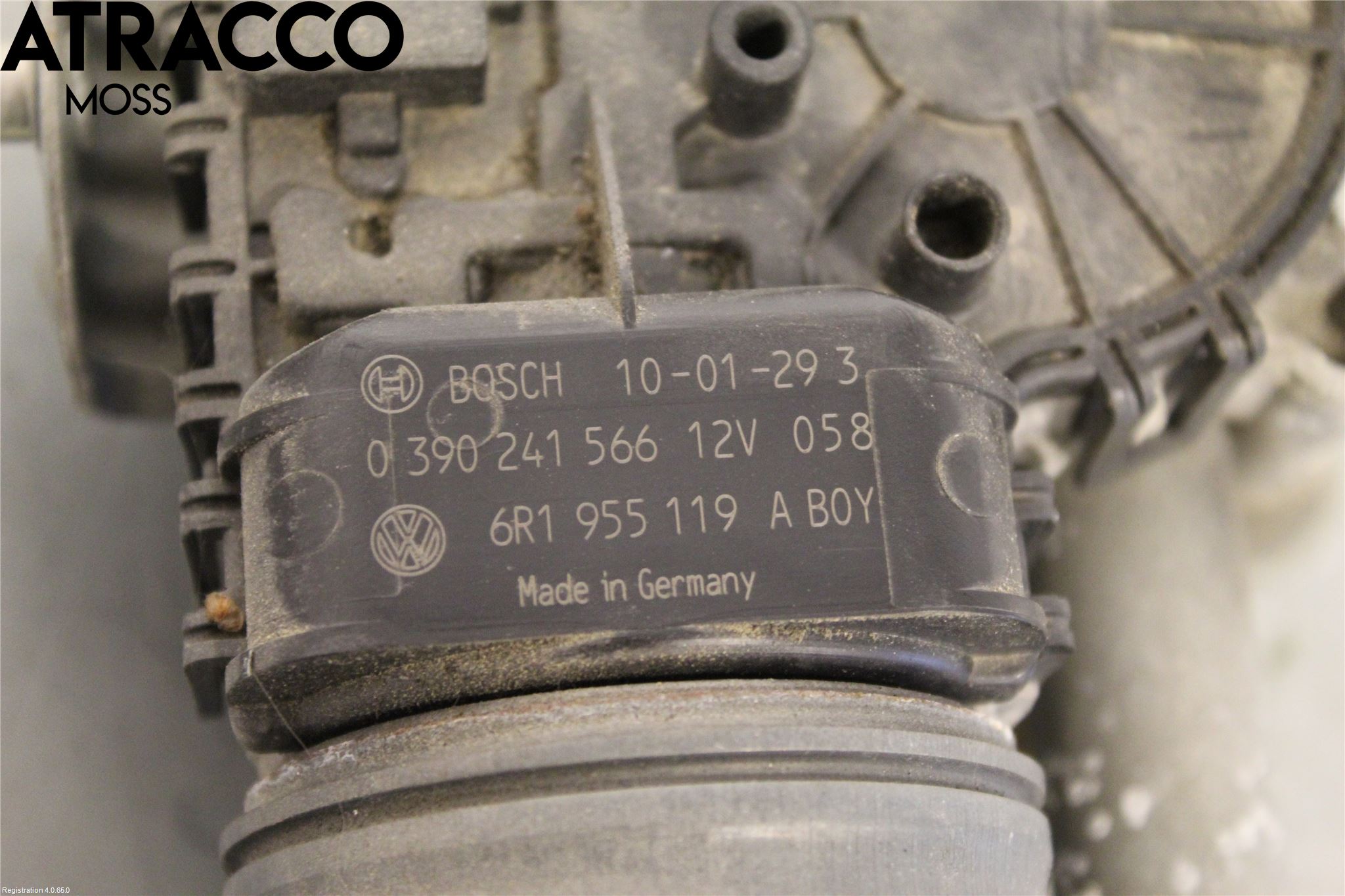 Volkswagen VW POLO 10-17 Torkarmotor Vindruta