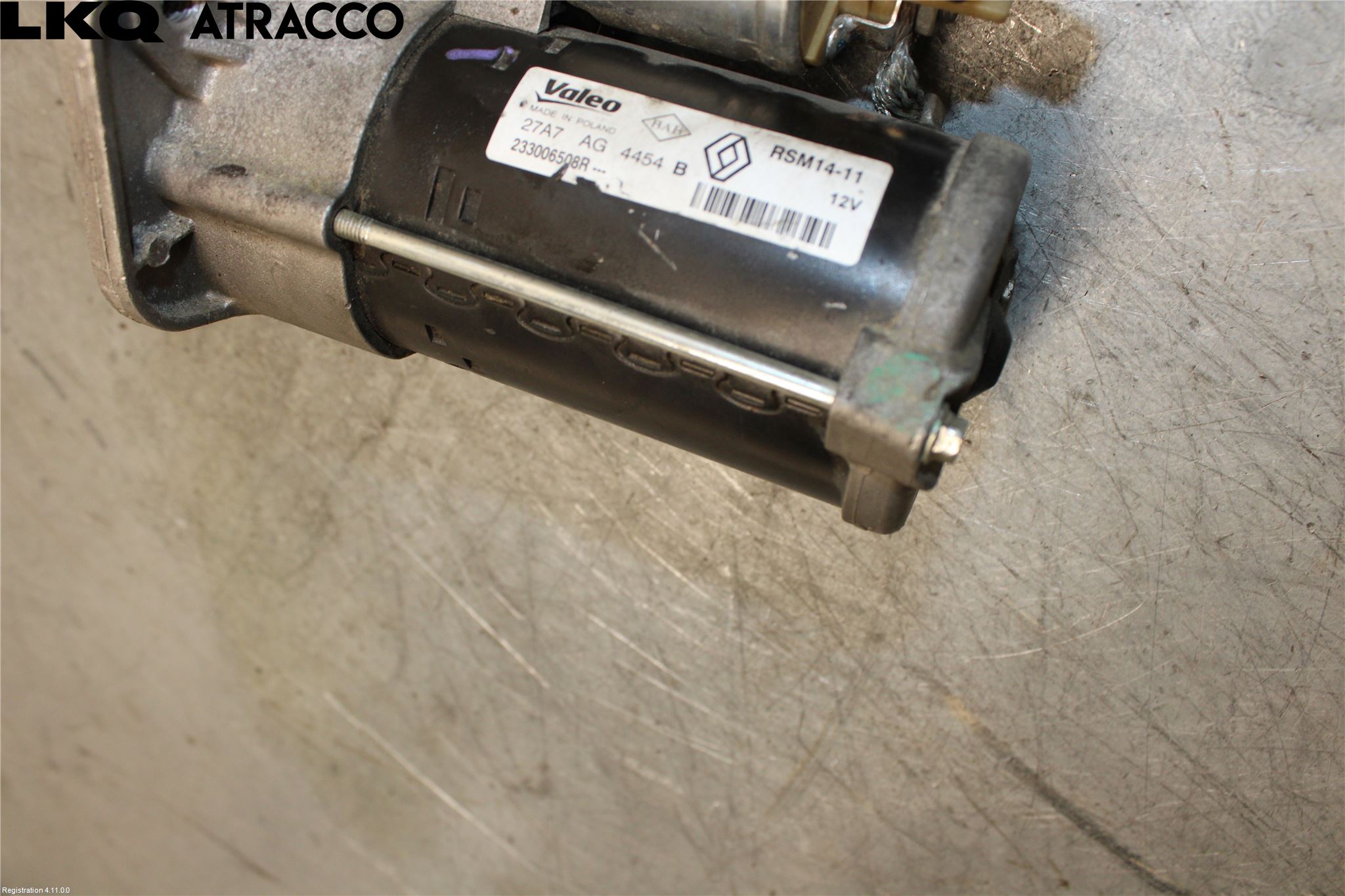 Dacia DUSTER 10-17 Startmotor Diesel
