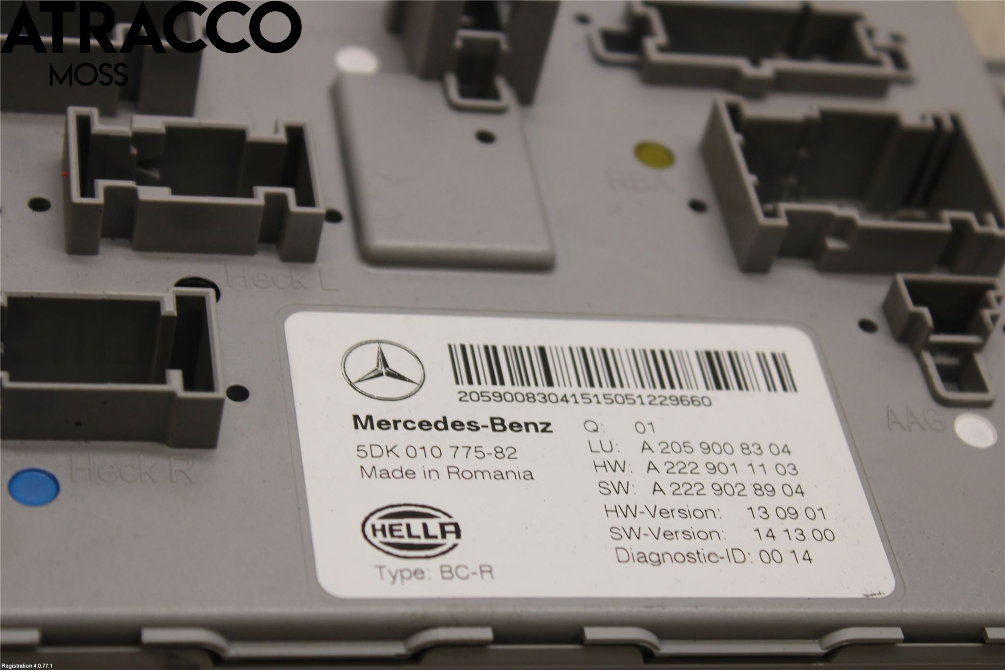 Mercedes-Benz MB C-KLASS (W205) 14-21 Styrenhet Övrigt