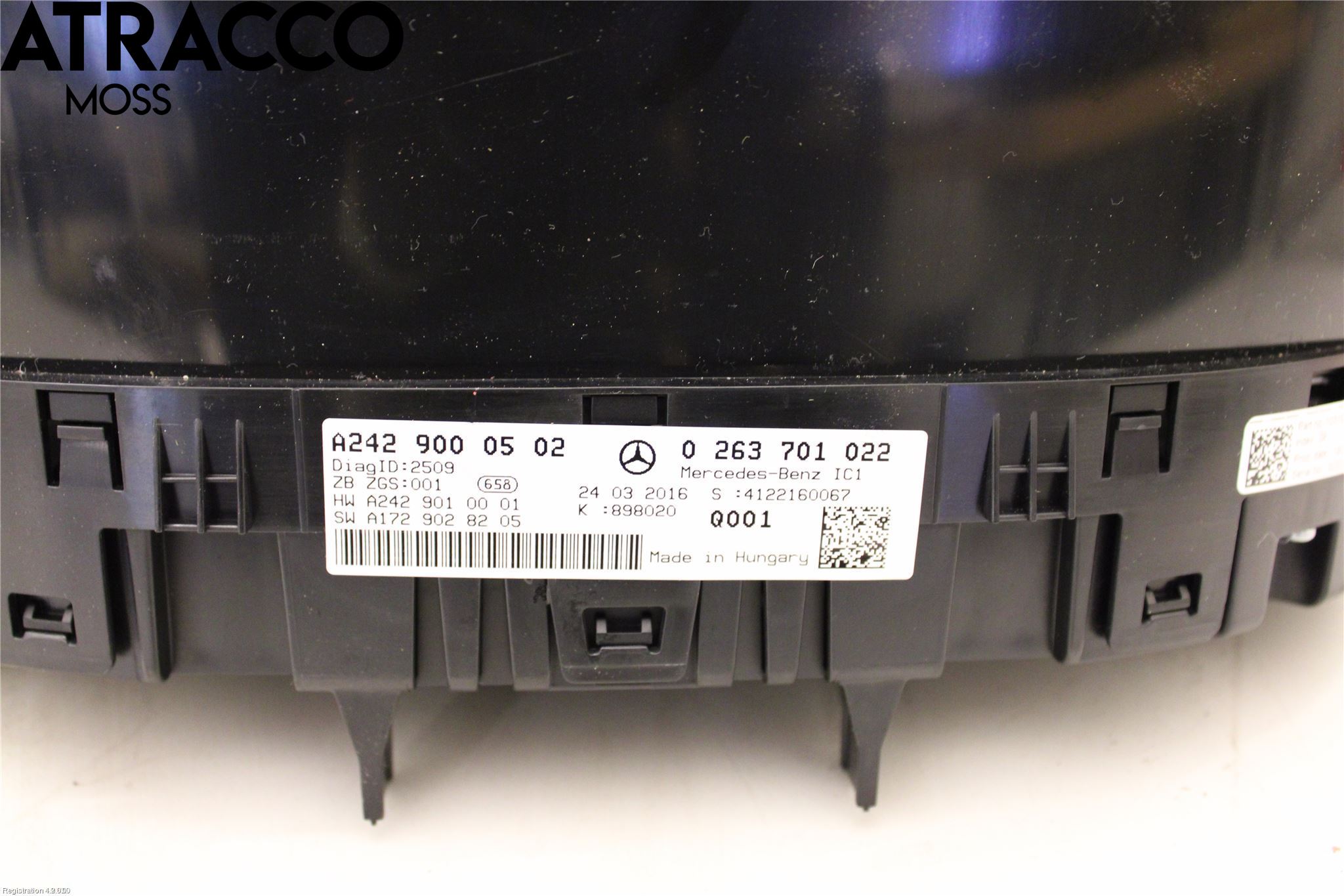 Mercedes-Benz MB B-KLASS (W246/W242) 12-19 Instrument Komb