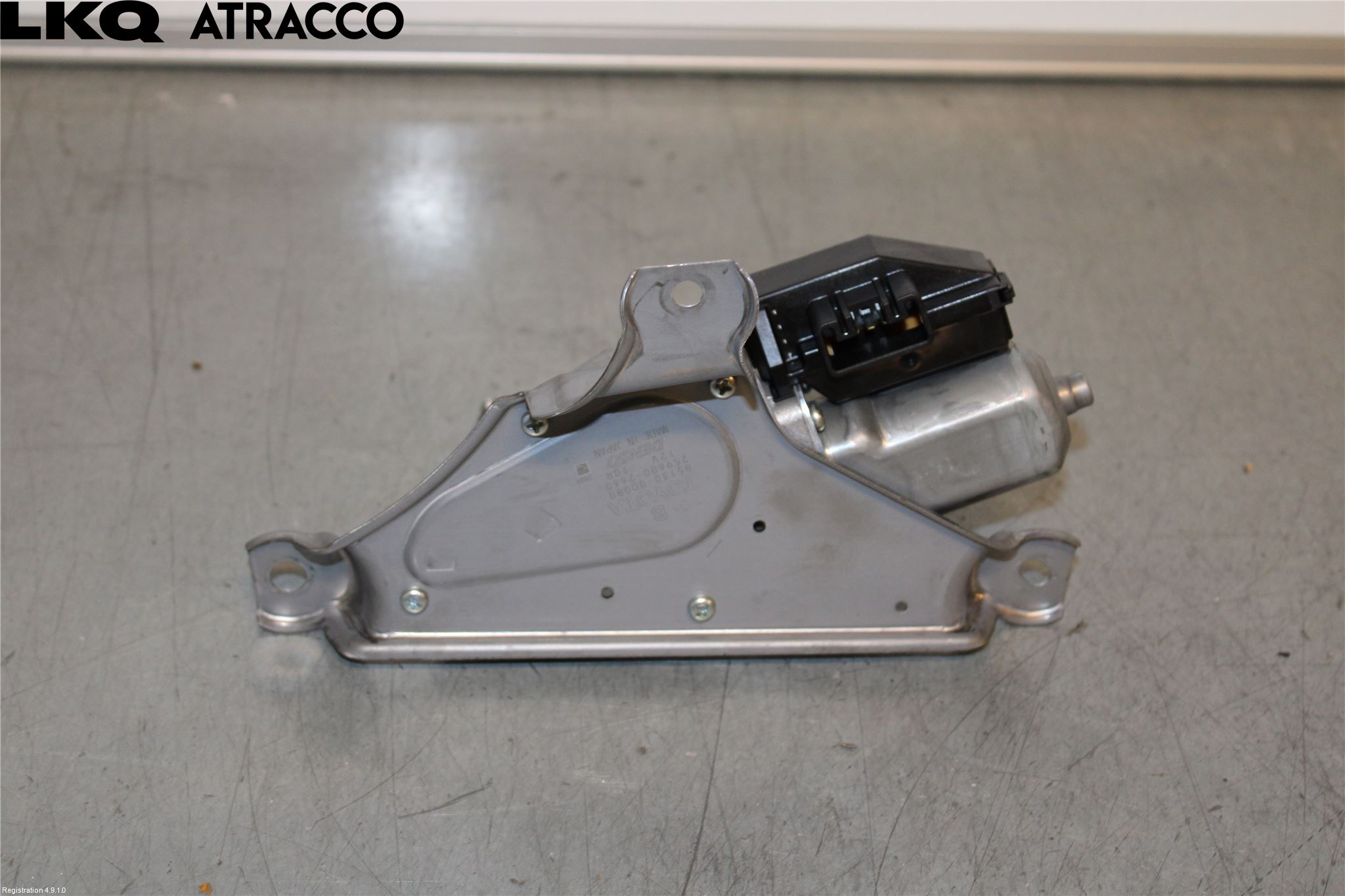 Toyota YARIS XP130 15-20 Torkarmotor Baklucka