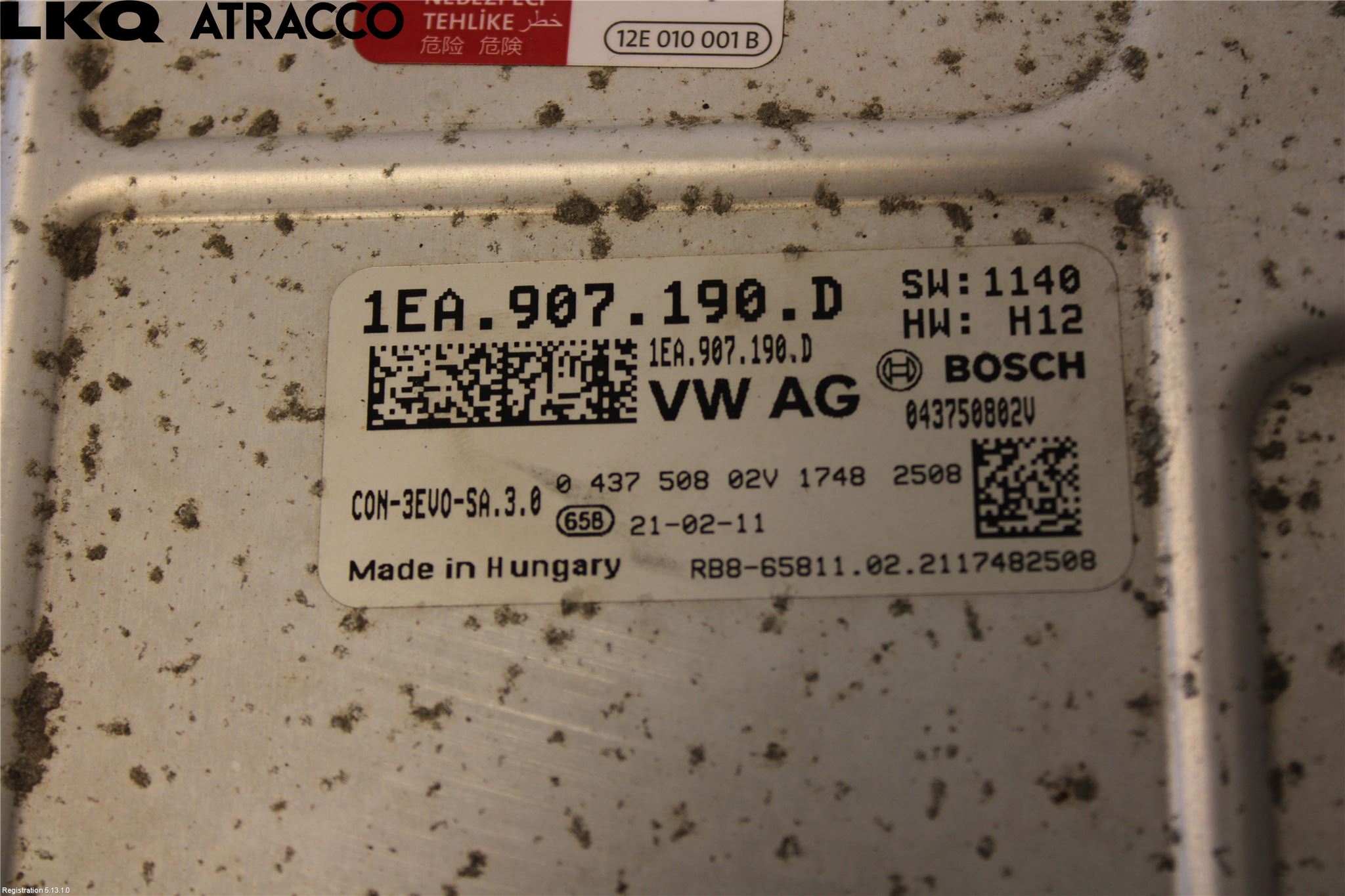 Skoda ENYAQ iV 21- Dc-Cd Omvandlare Hybrid