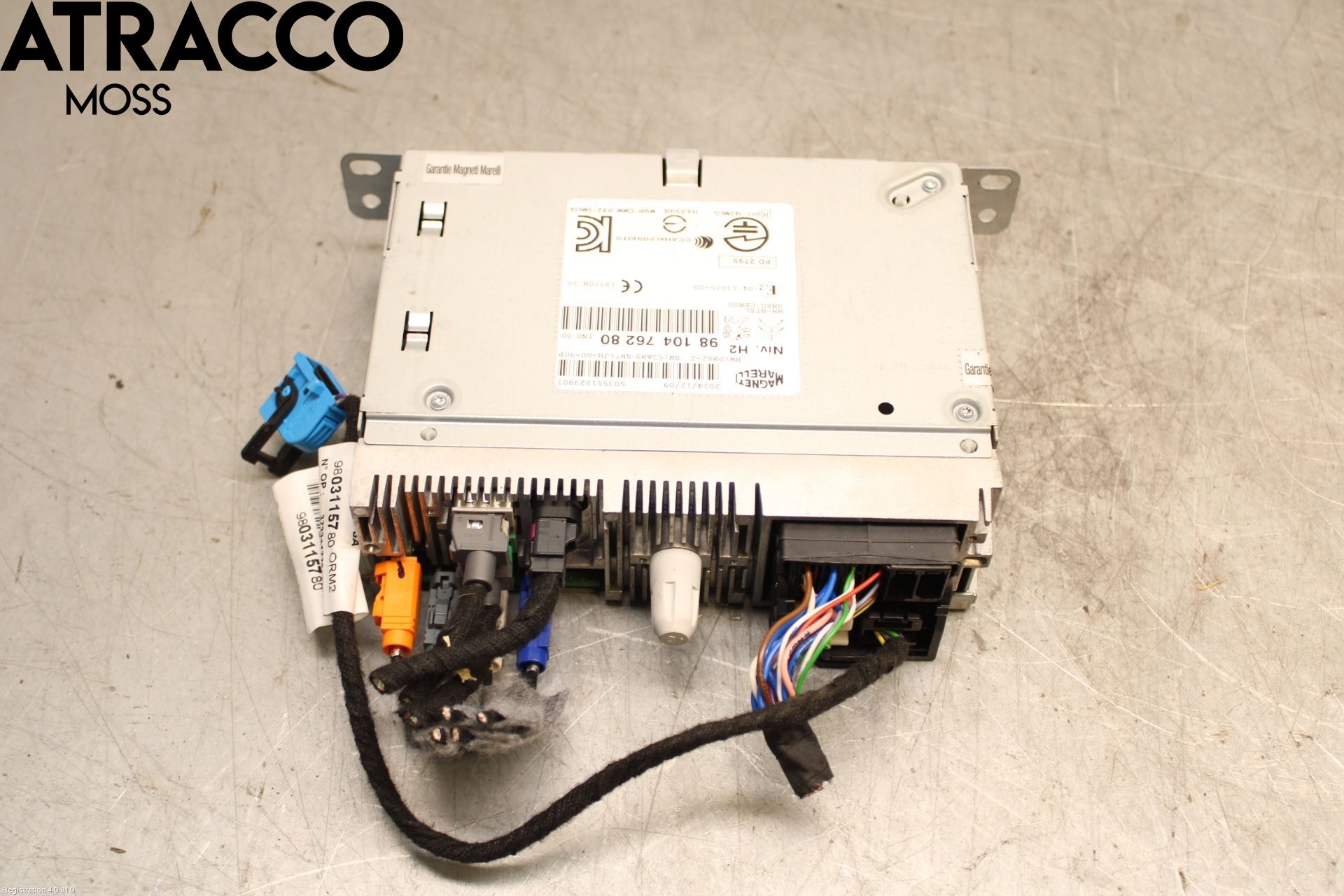 Peugeot 308 14-21 Cd Radio - Multimediapanel