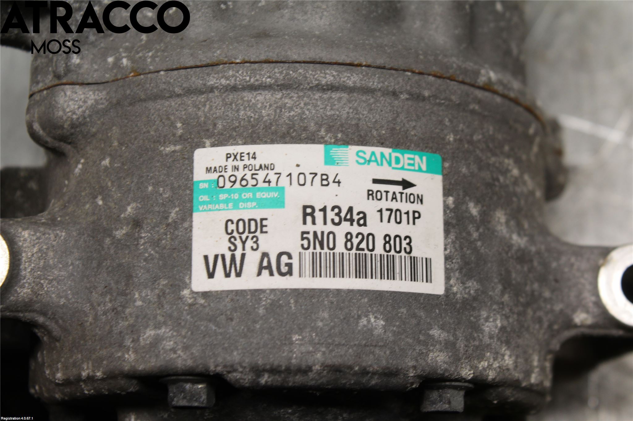 Audi A3/S3 05-13 Ac Kompressor