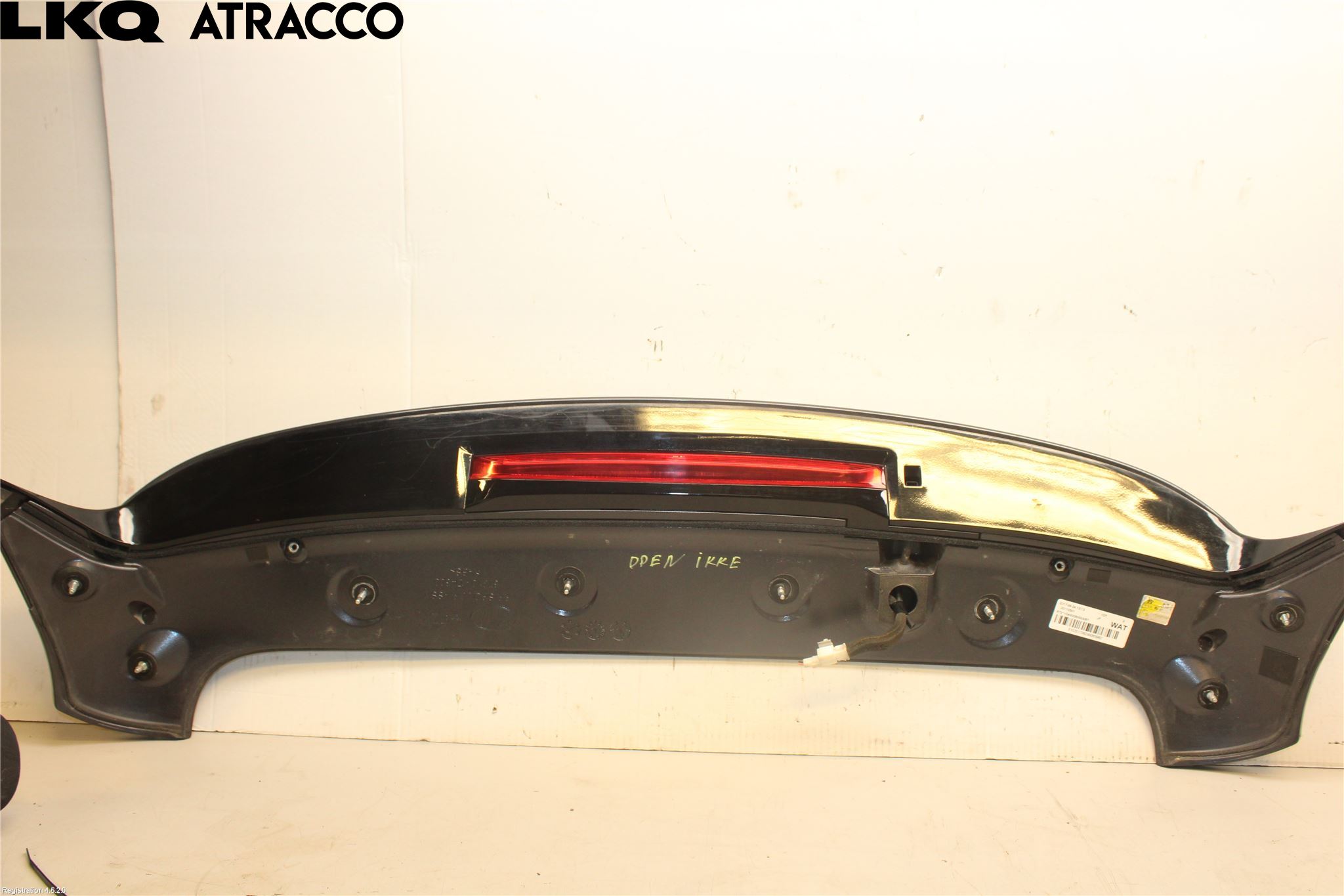 Kia OPTIMA 16-20 Spoiler Baklucka