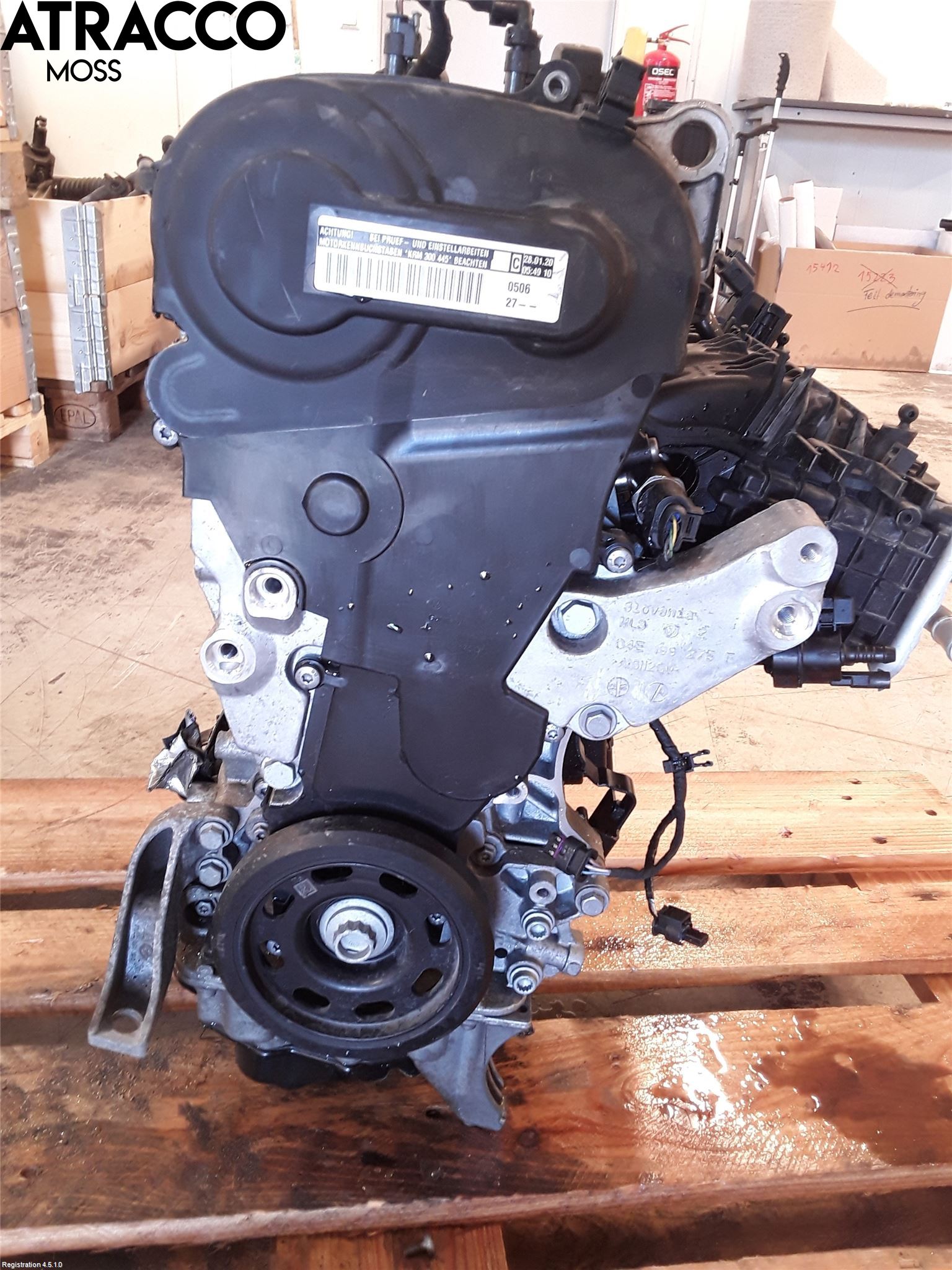 Volkswagen VW GOLF / E-GOLF VII 13-20 Motor Bensin