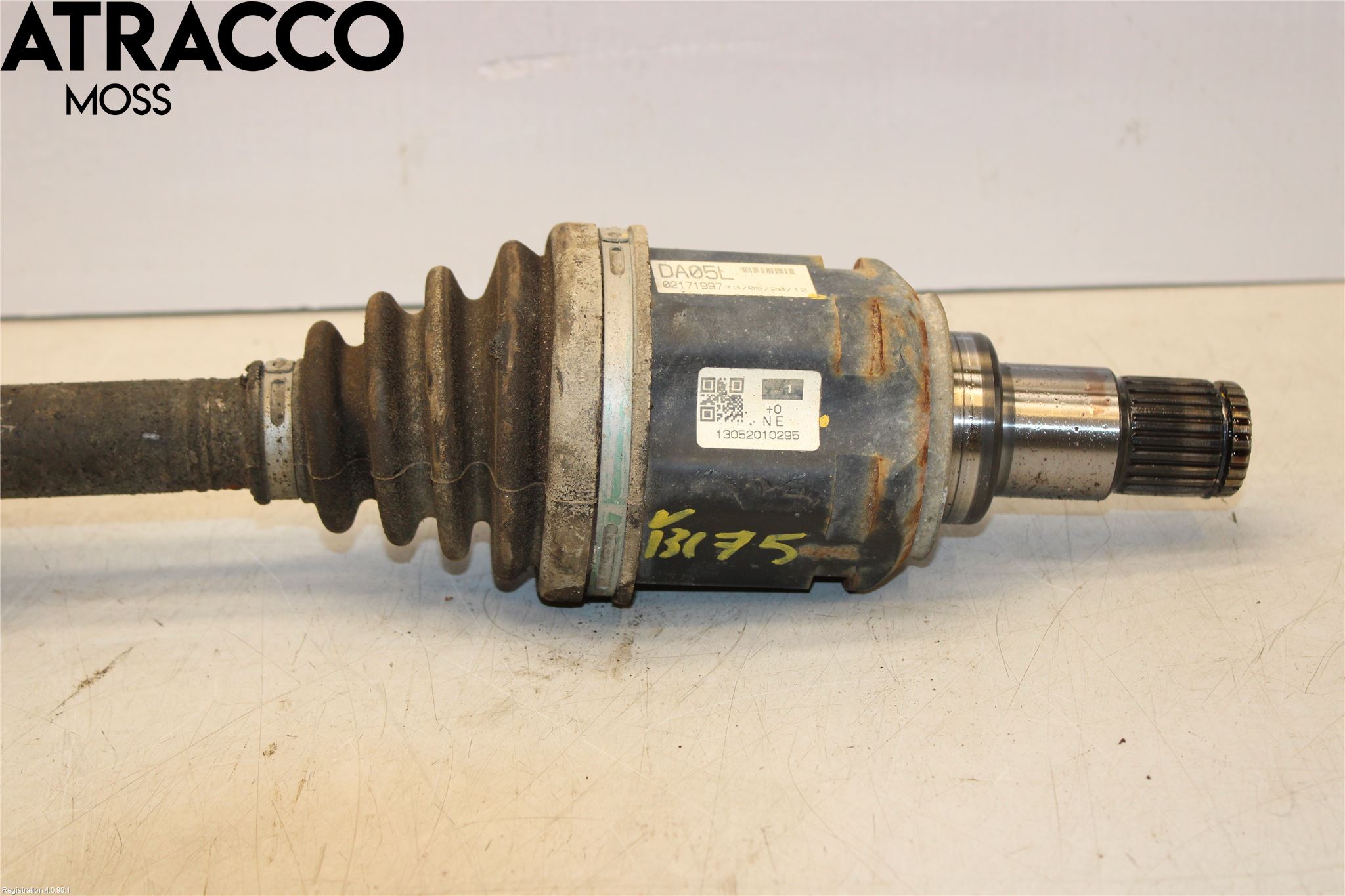 Toyota RAV4 13-18 Drivaxel Fram Vänster