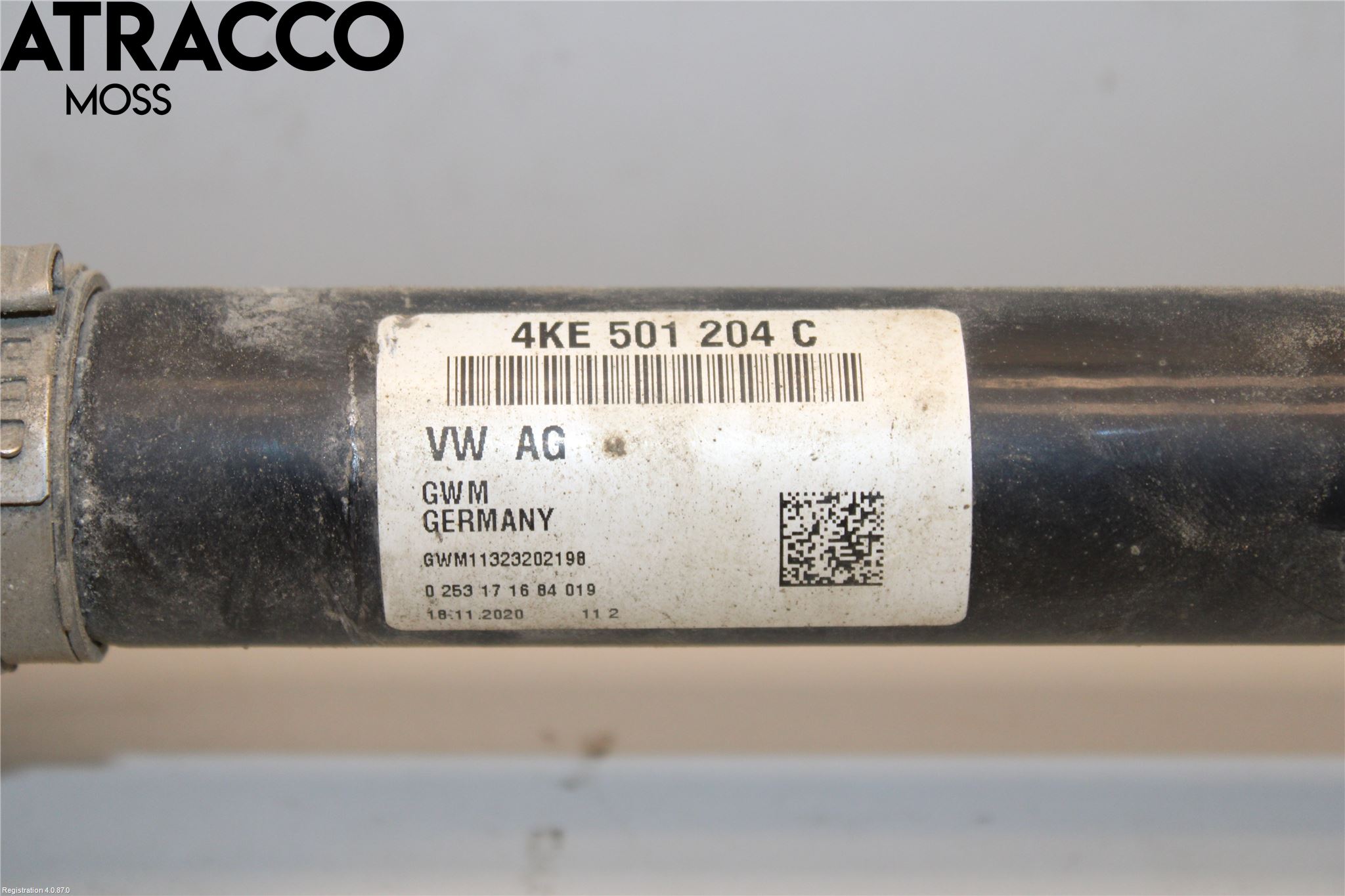 Audi E-TRON, S GE 19- Drivaxel Bak Höger