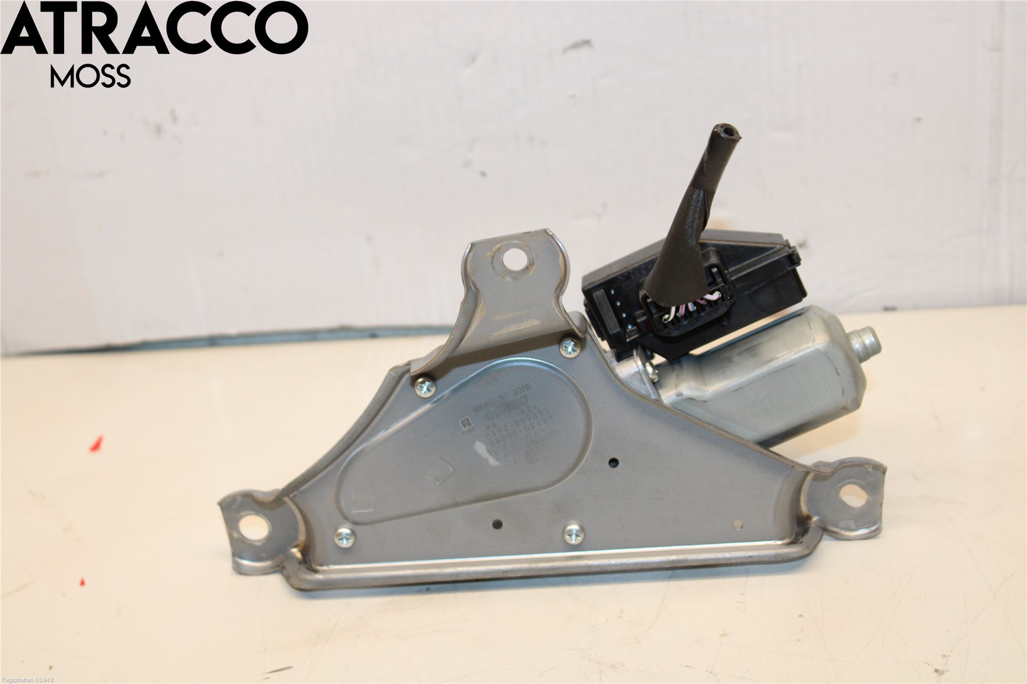 Toyota YARIS XP130 12-14 Torkarmotor Baklucka
