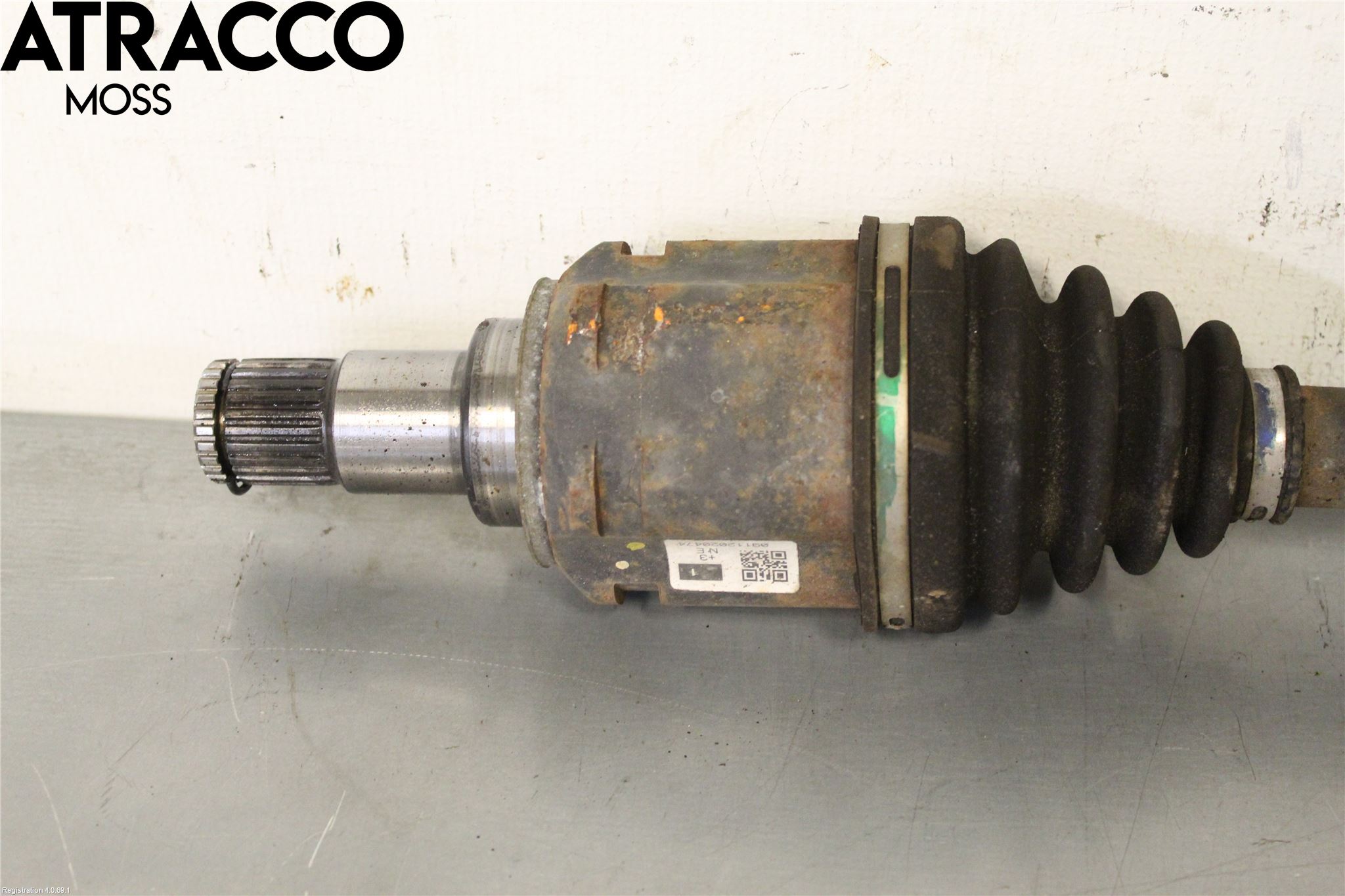 Toyota RAV 4 06-12 Drivaxel Fram Vänster