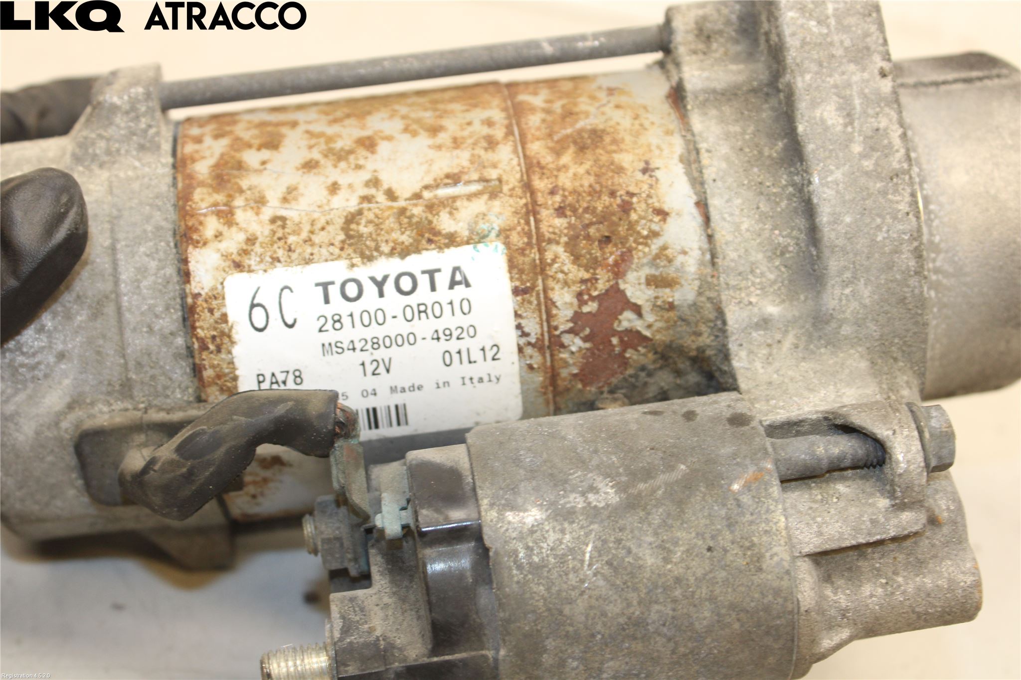 Toyota AVENSIS 09-15 Startmotor Diesel