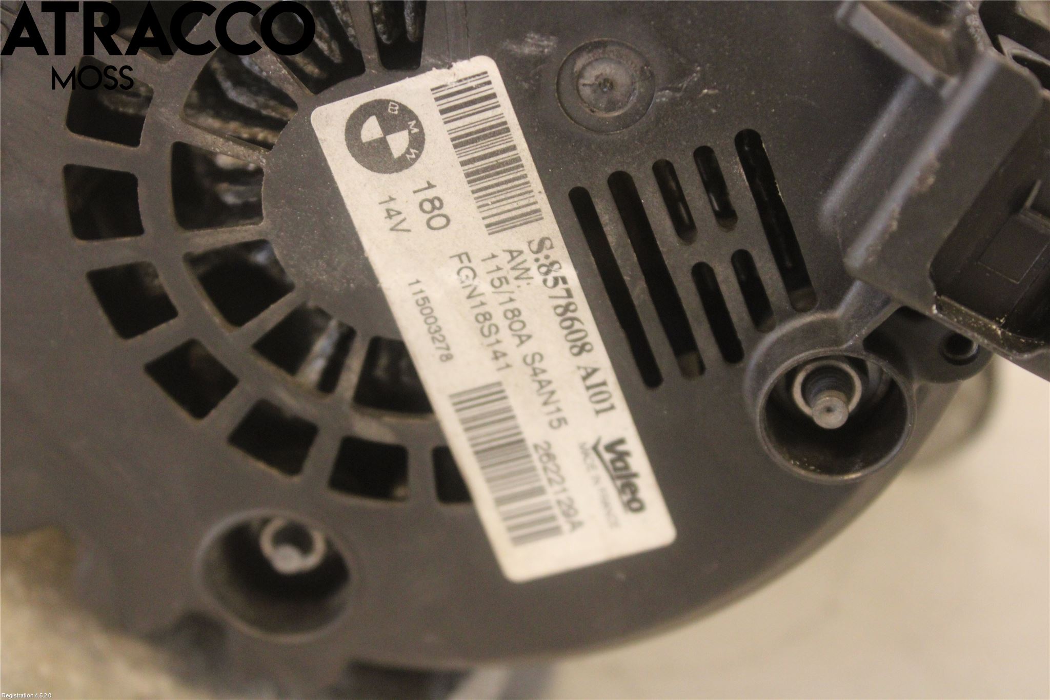 BMW 3 F30/F31/F80 12-19 Generator