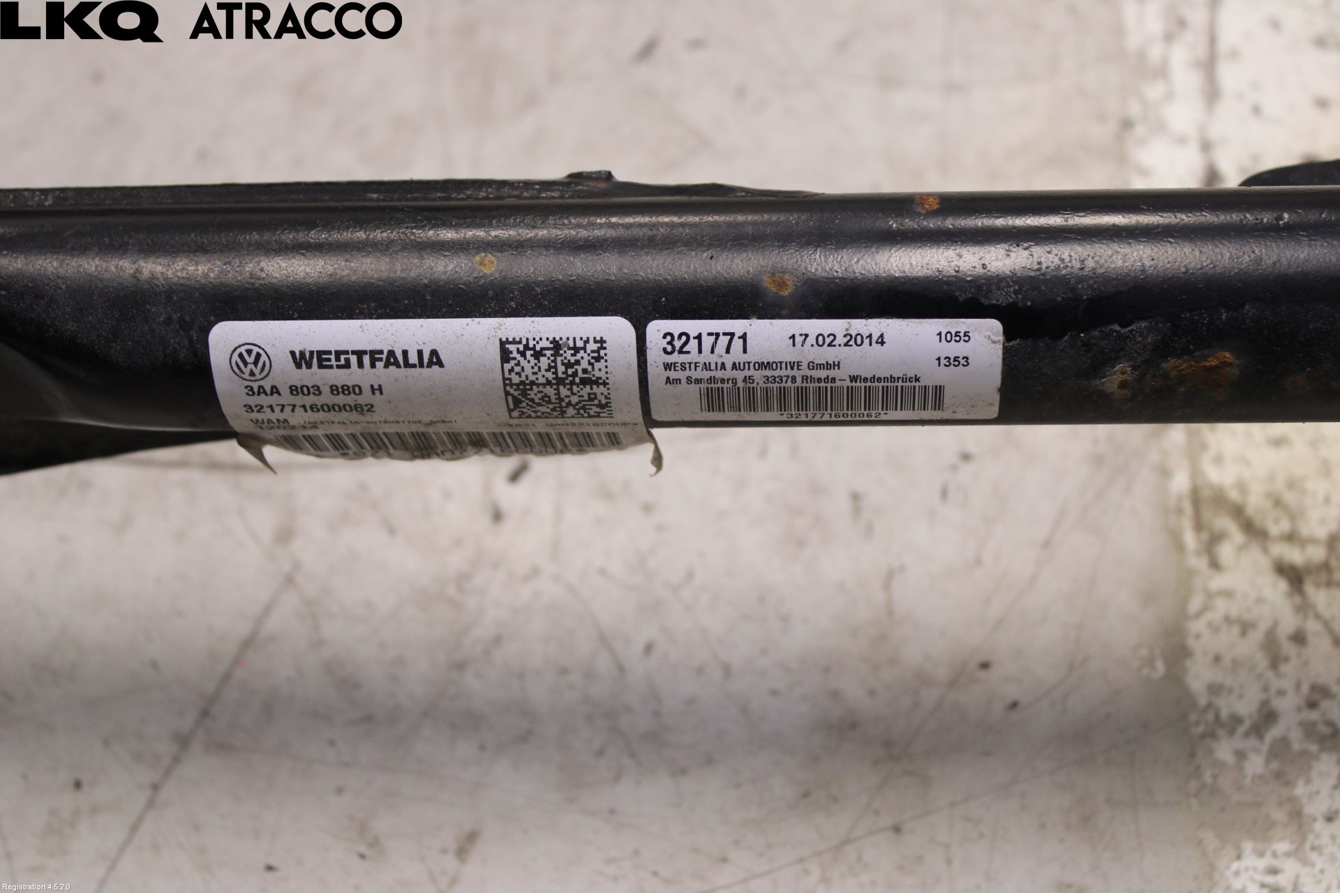 Volkswagen VW PASSAT 11-14 Dragkrok