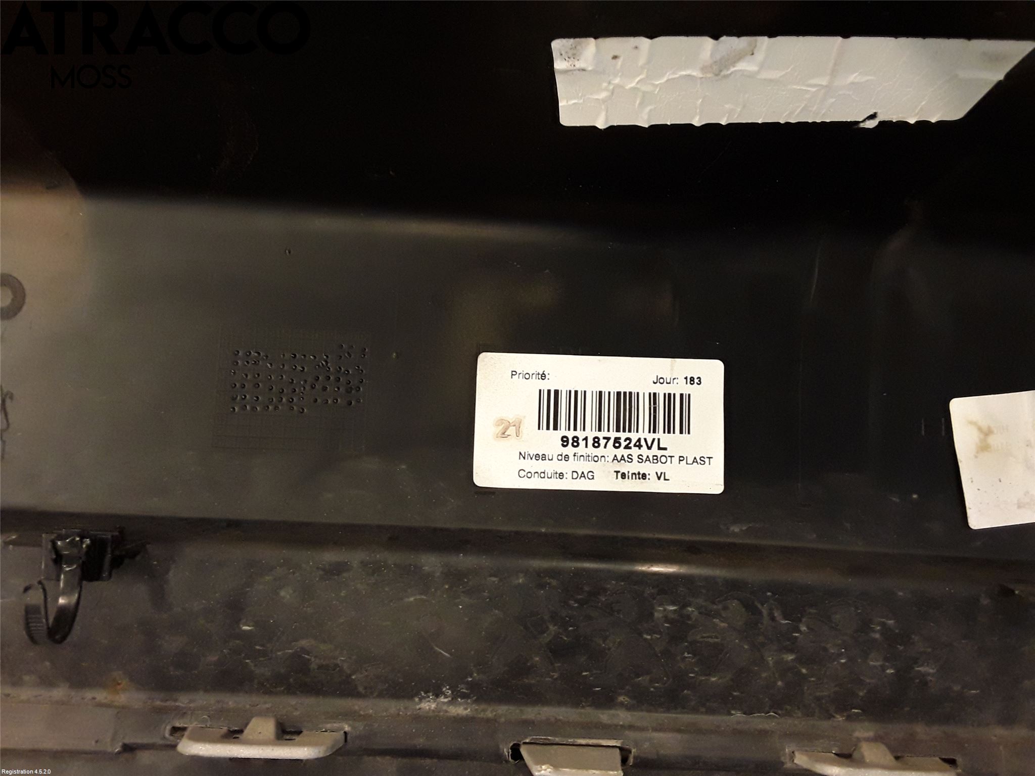 Peugeot 2008 13-20 Stötfångare Bak