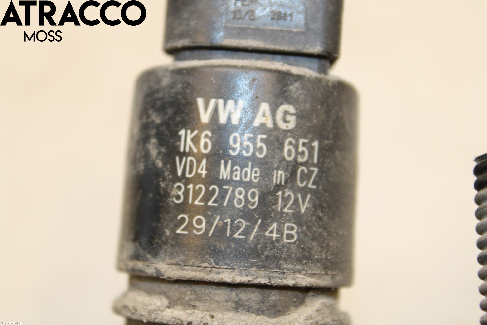 Volkswagen VW GOLF VI 09-13 Spolarpump Vindruta