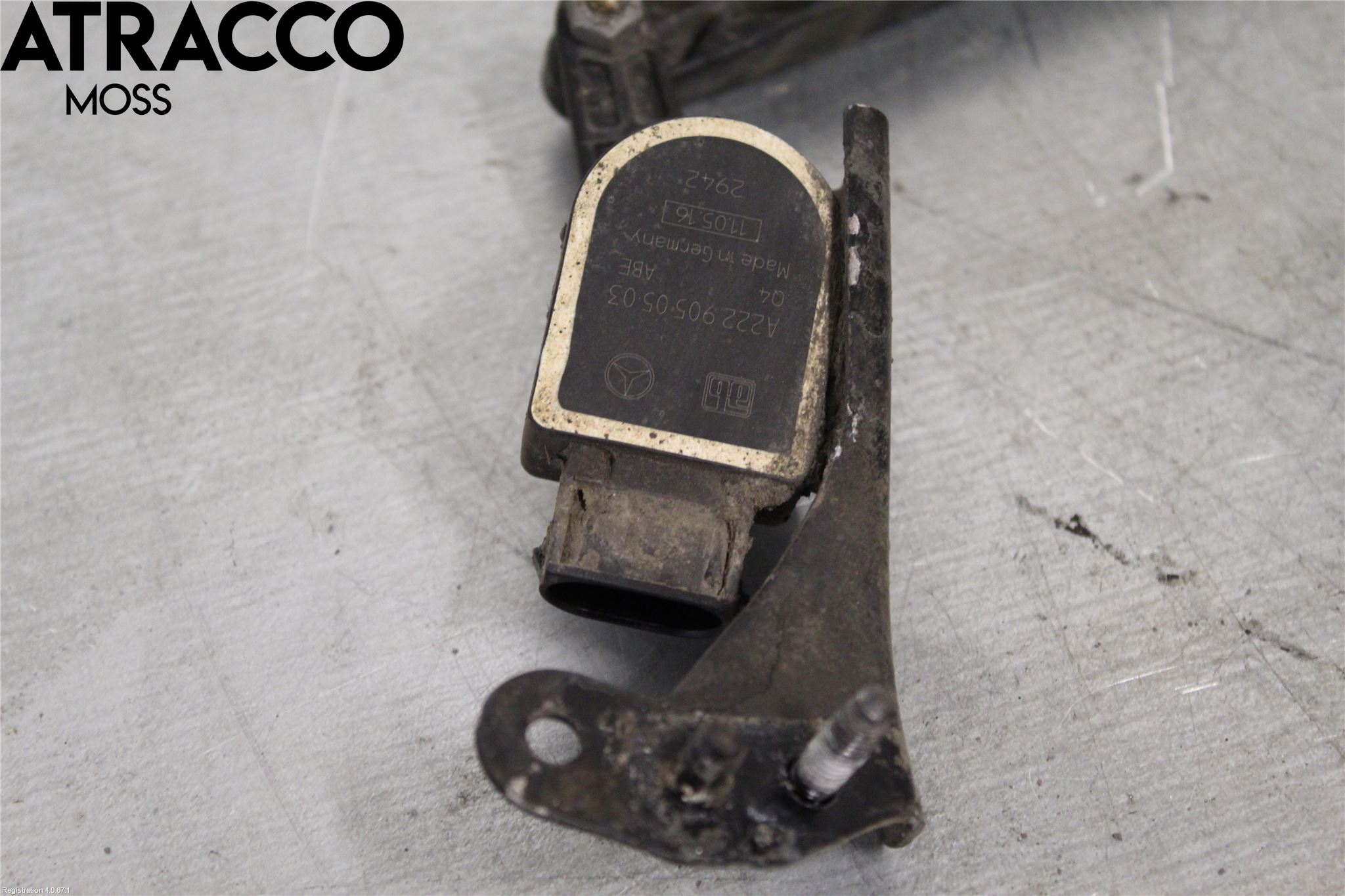 Mercedes-Benz MB S-KLASS (W222) 13-20 Nivå-Luftfjädring Sensor