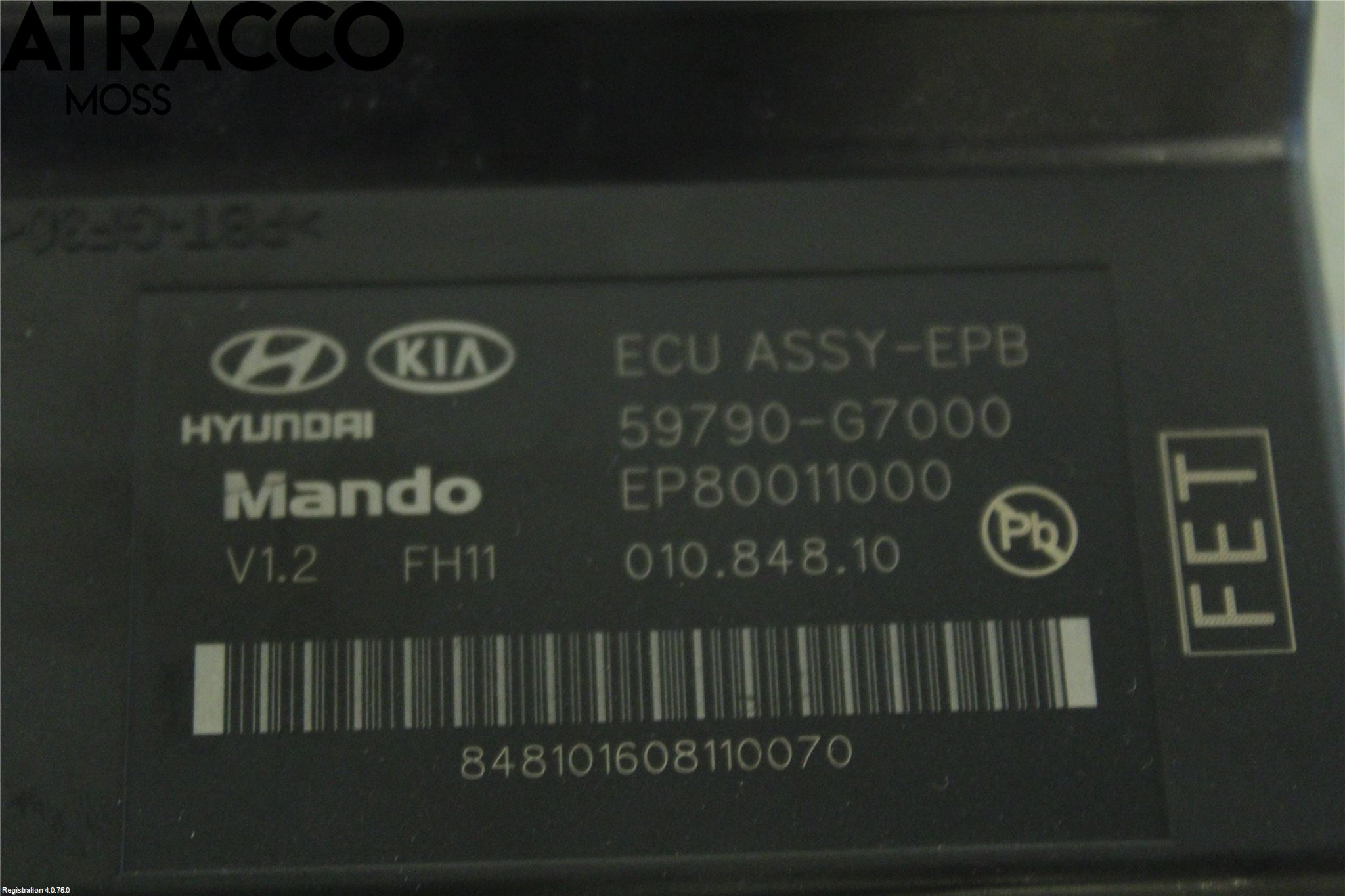 Hyundai IONIQ AE 17-22 Styrenhet Parkbroms Epb