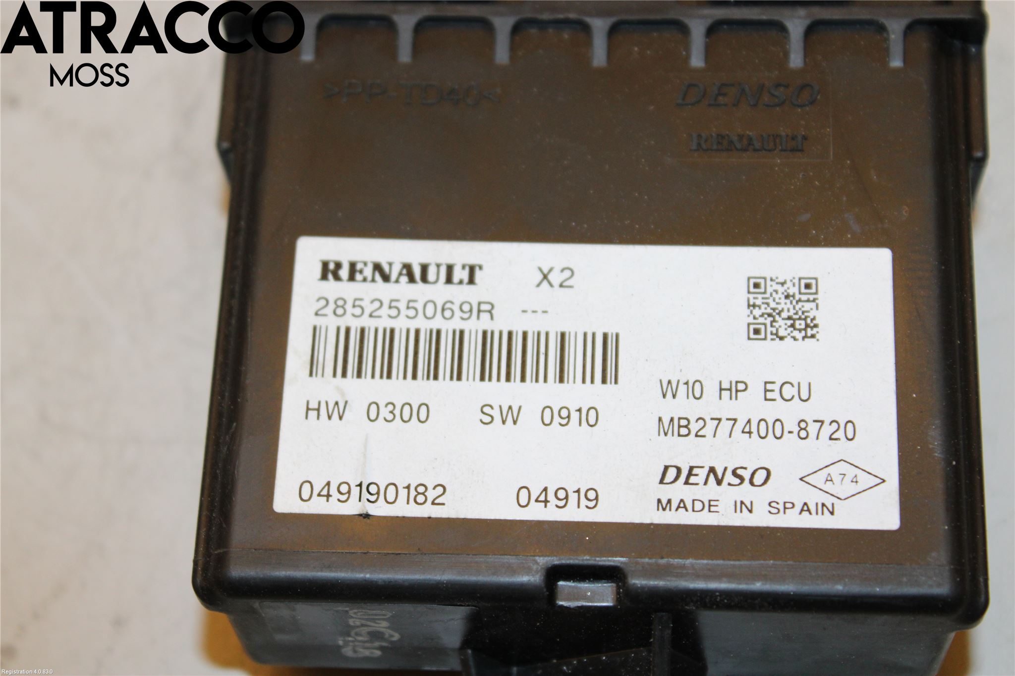 Renault ZOE/E-TECH 13- Styrenhet Övrigt