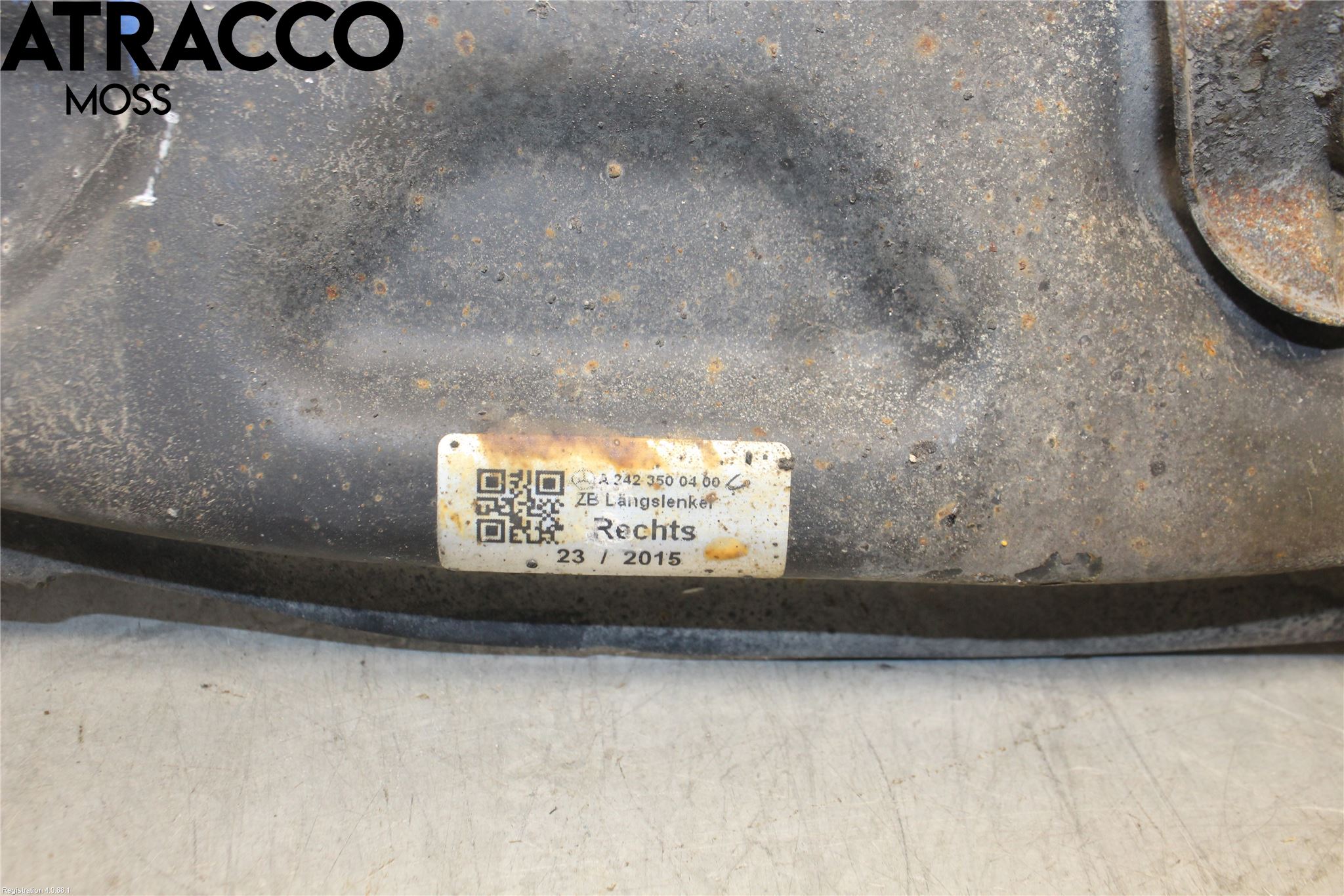 Mercedes-Benz MB B-KLASS (W246/W242) 12-19 Bärarm Bak Höger