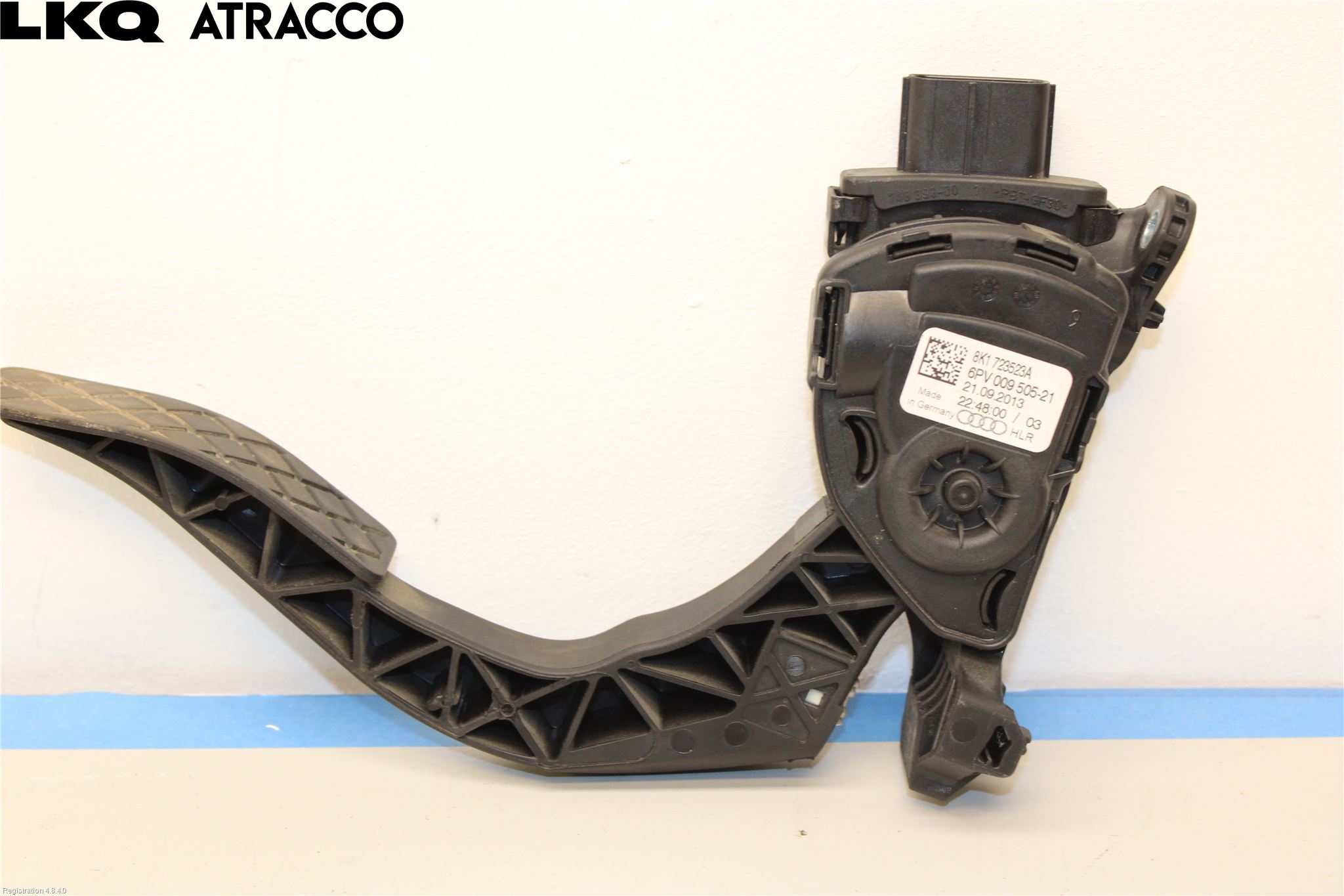 Audi A4 12-15 Pedal Gas-Broms-Koppling