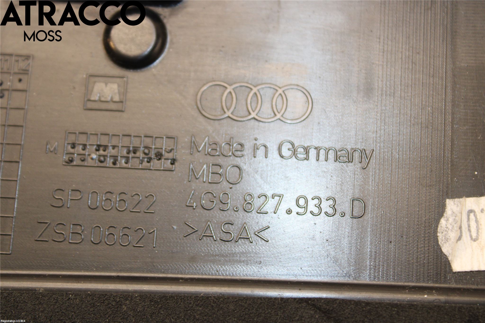 Audi A6/S6 4G 11-18 Spoiler Baklucka