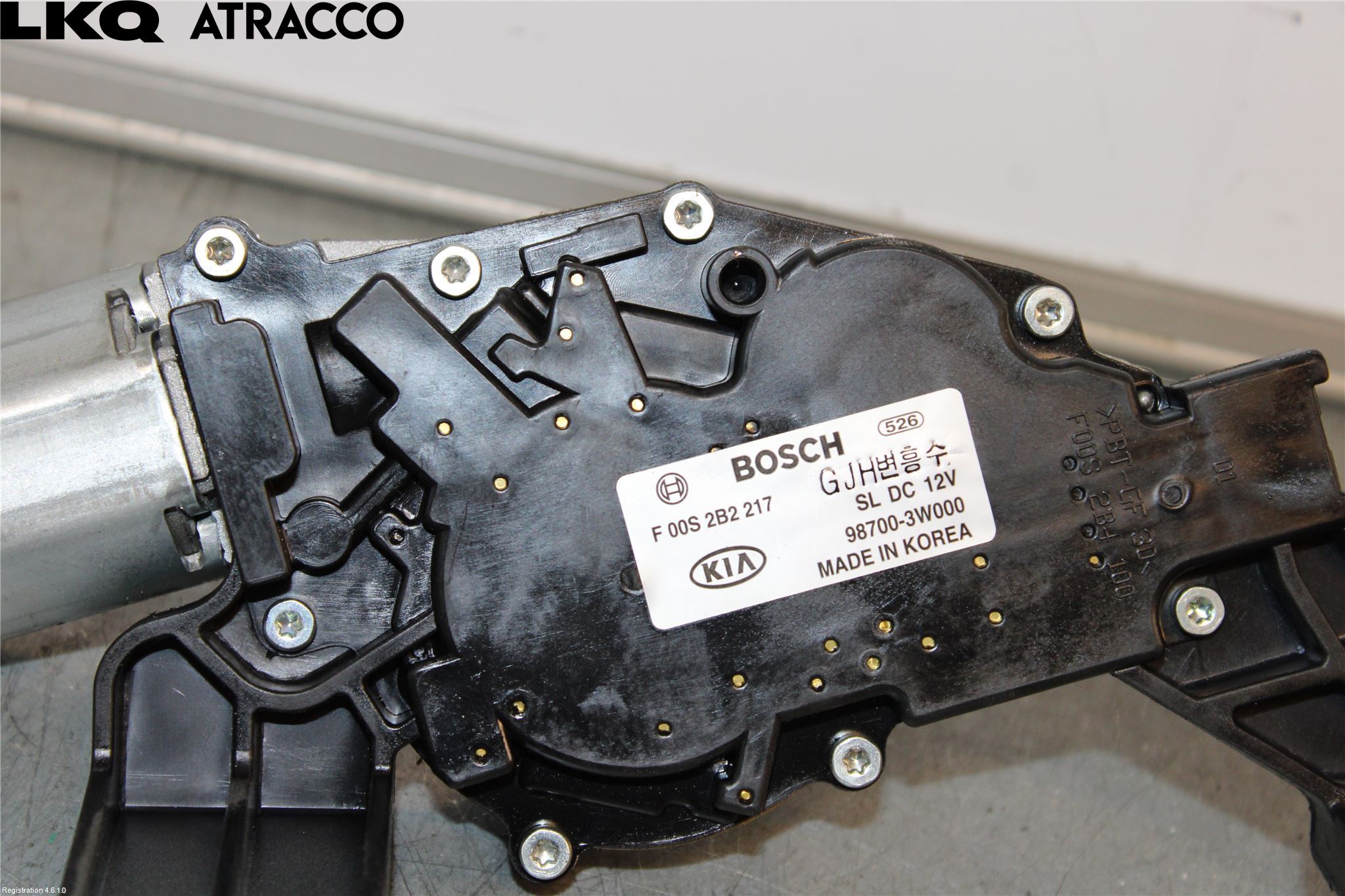 Kia SOUL 09- Torkarmotor Baklucka