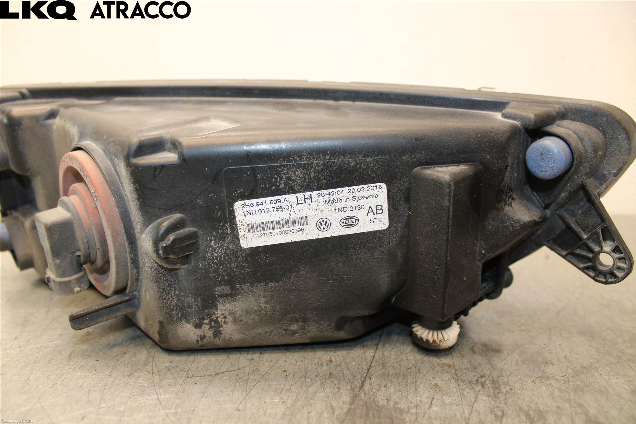 Volkswagen VW AMAROK 2H 10-22 Dimljus-Varselljus Fram
