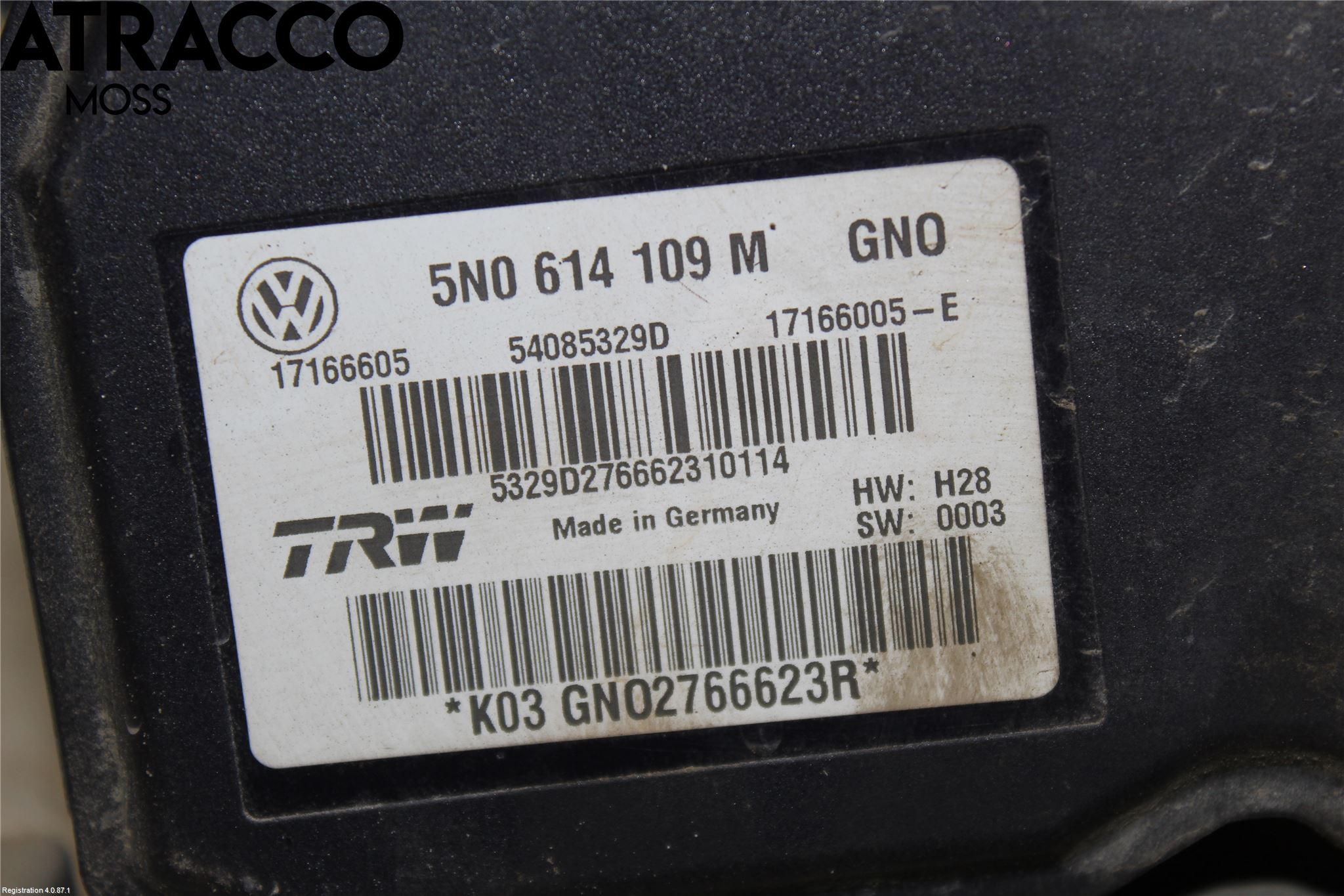 Volkswagen VW TIGUAN 07-16 Abs Hydraulaggregat