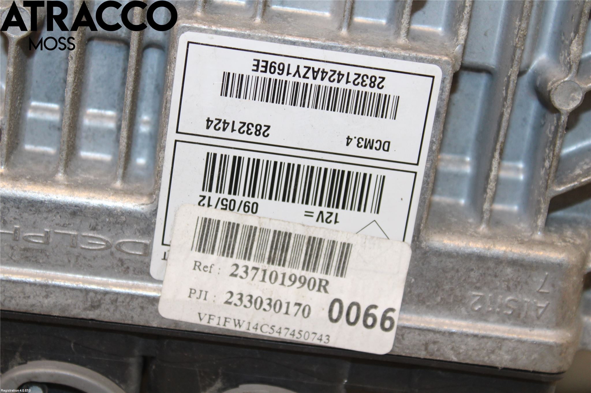 Renault KANGOO II 08-14 Styrenhet Insprut Bensin