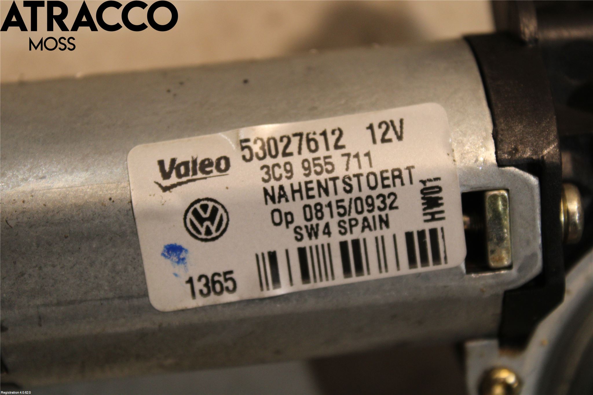 Volkswagen VW PASSAT 05-11 Torkarmotor Baklucka