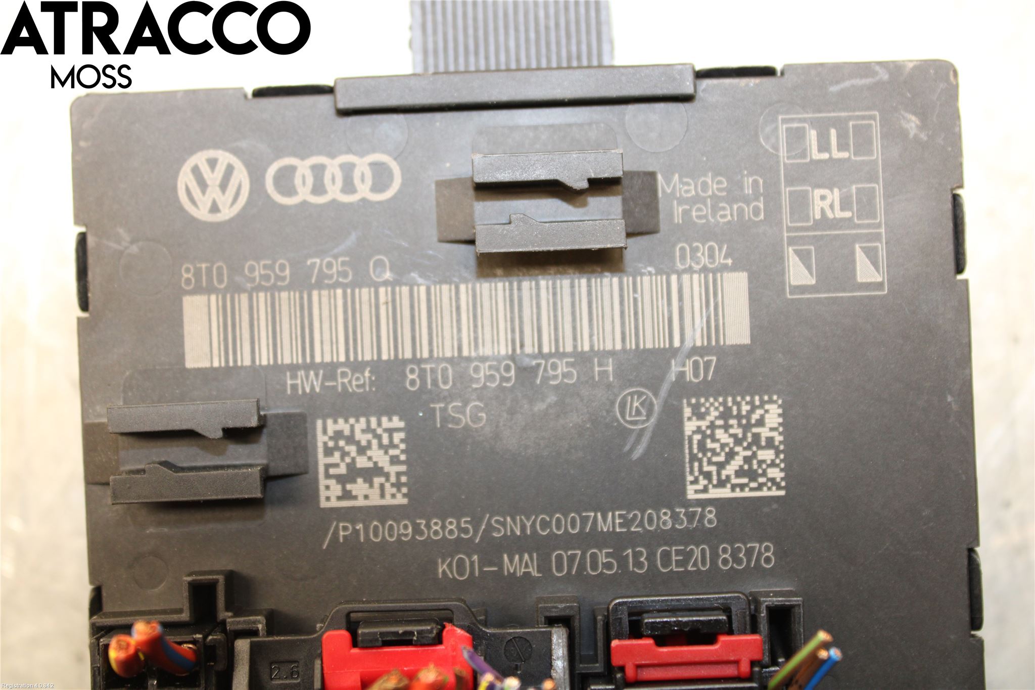Audi A4 12-15 Styrenhet Dörr