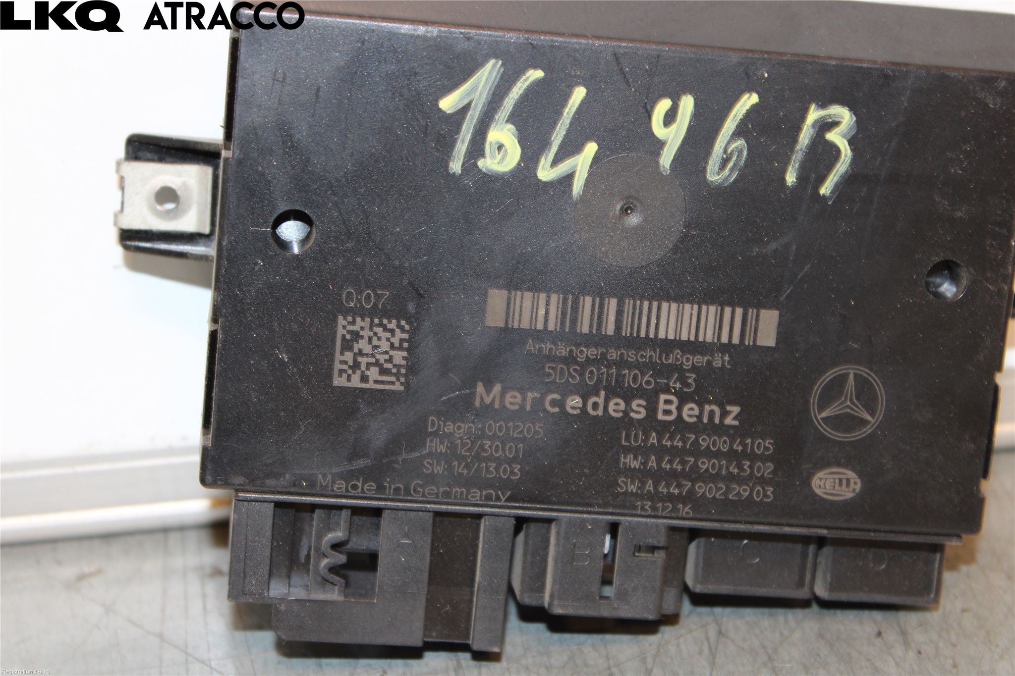 Mercedes-Benz MB VITO/V-KLASS (W640,W447,W448) 14- Styrenhet Dragkrok
