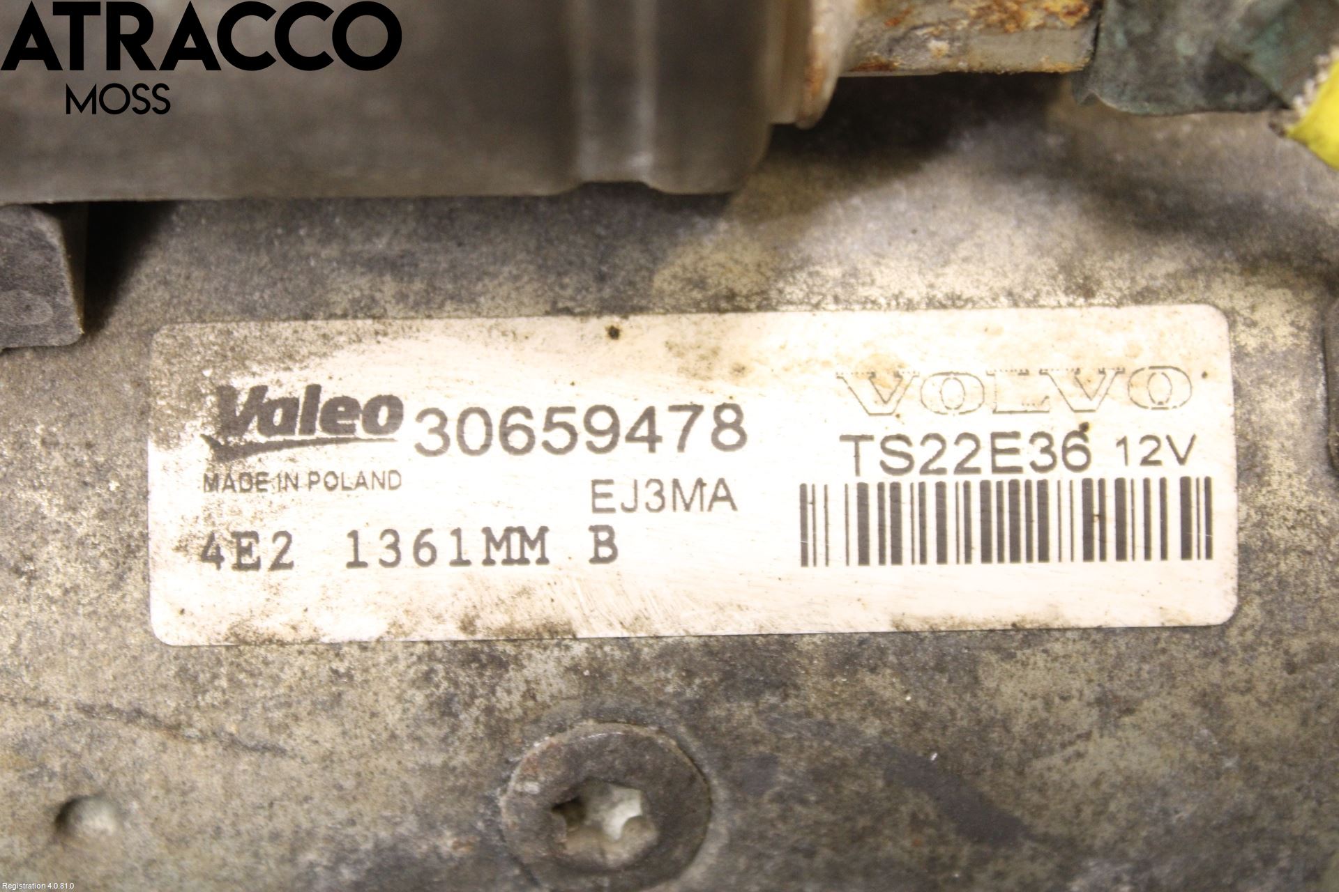 Volvo V60 11-13 Startmotor