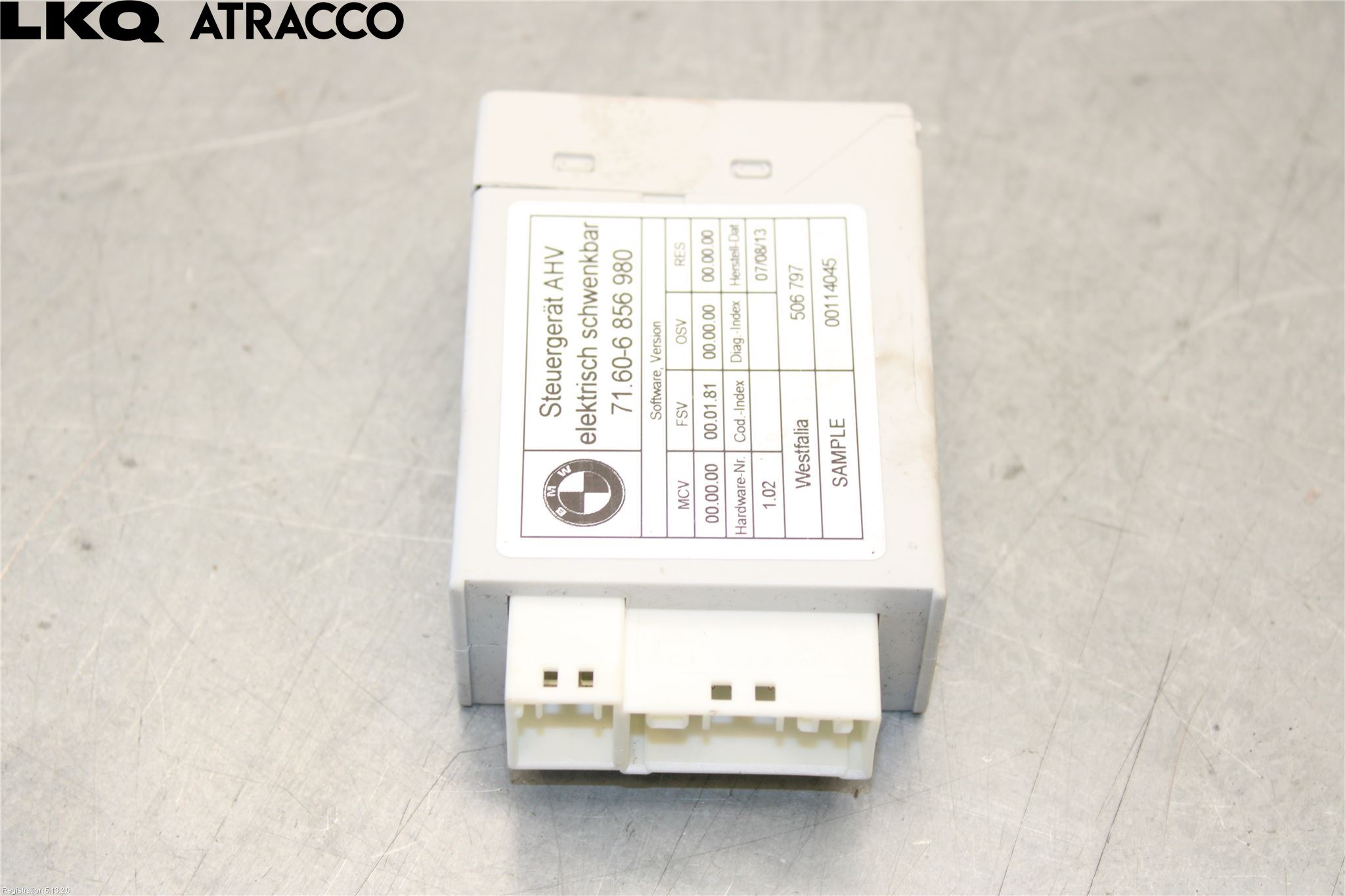 BMW X3 F25 10-17 Styrenhet Dragkrok