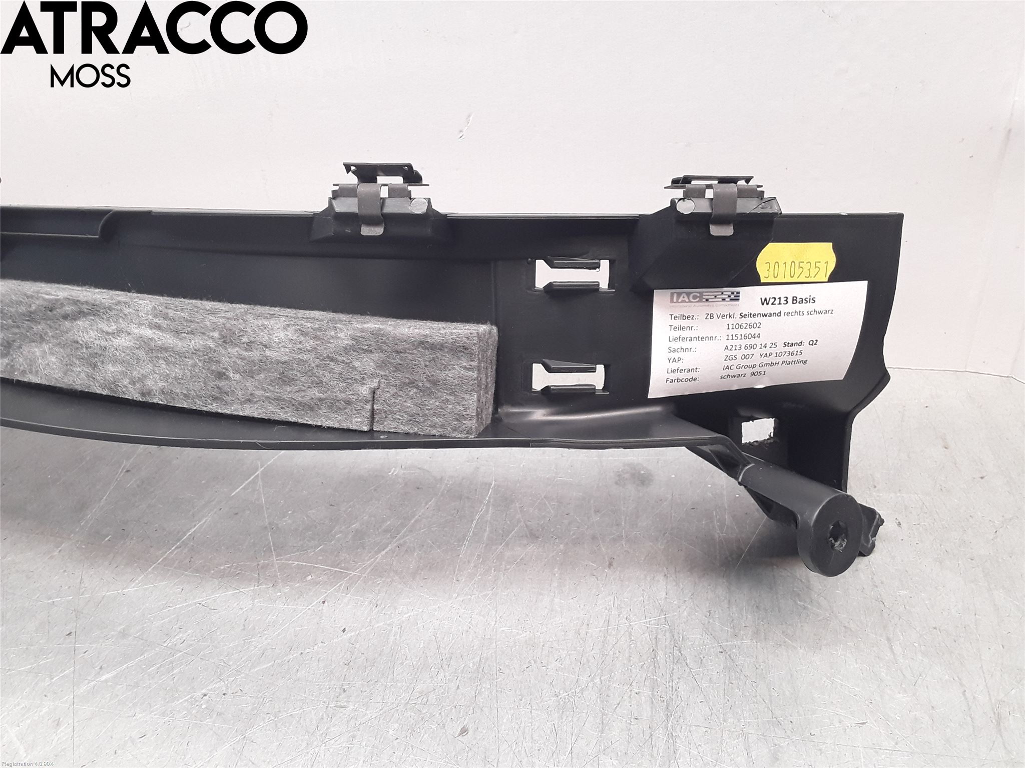Mercedes-Benz MB E-KLASS (W213) 16-23 Sidoruta Bak - Dekorlist