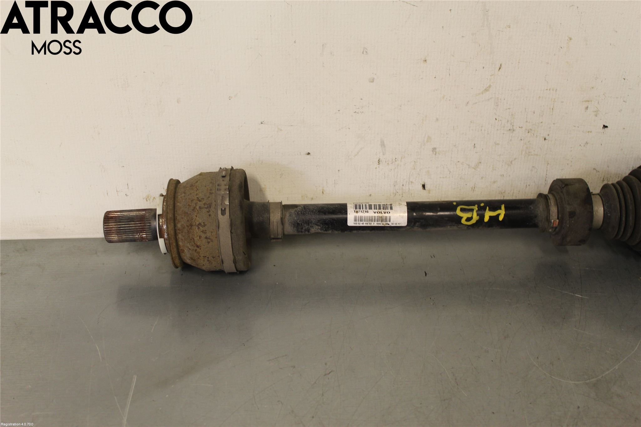 Volvo XC60 18- Drivaxel Bak Höger