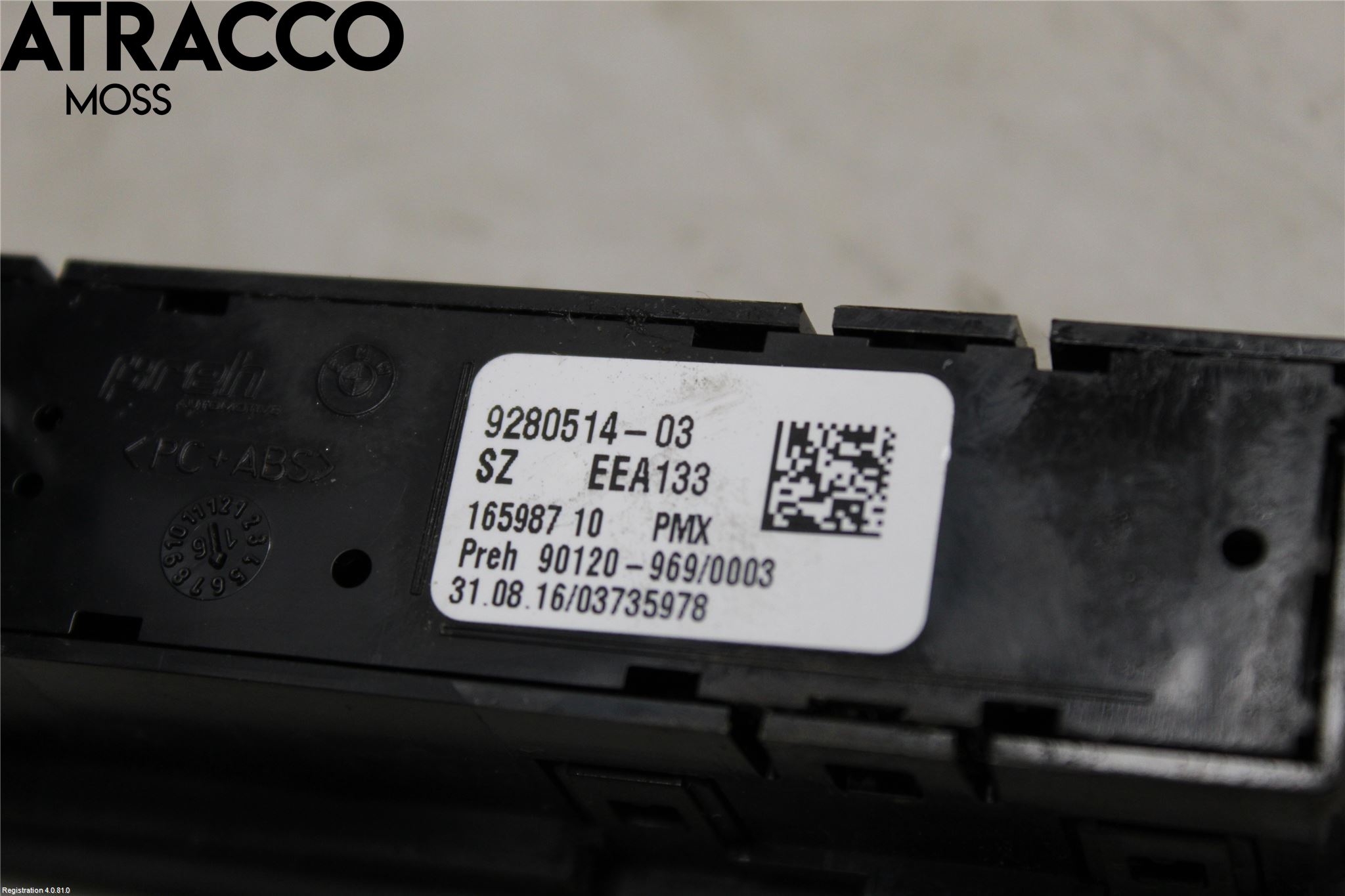 BMW i3 I01 13-22 Strömställare Multifunktion