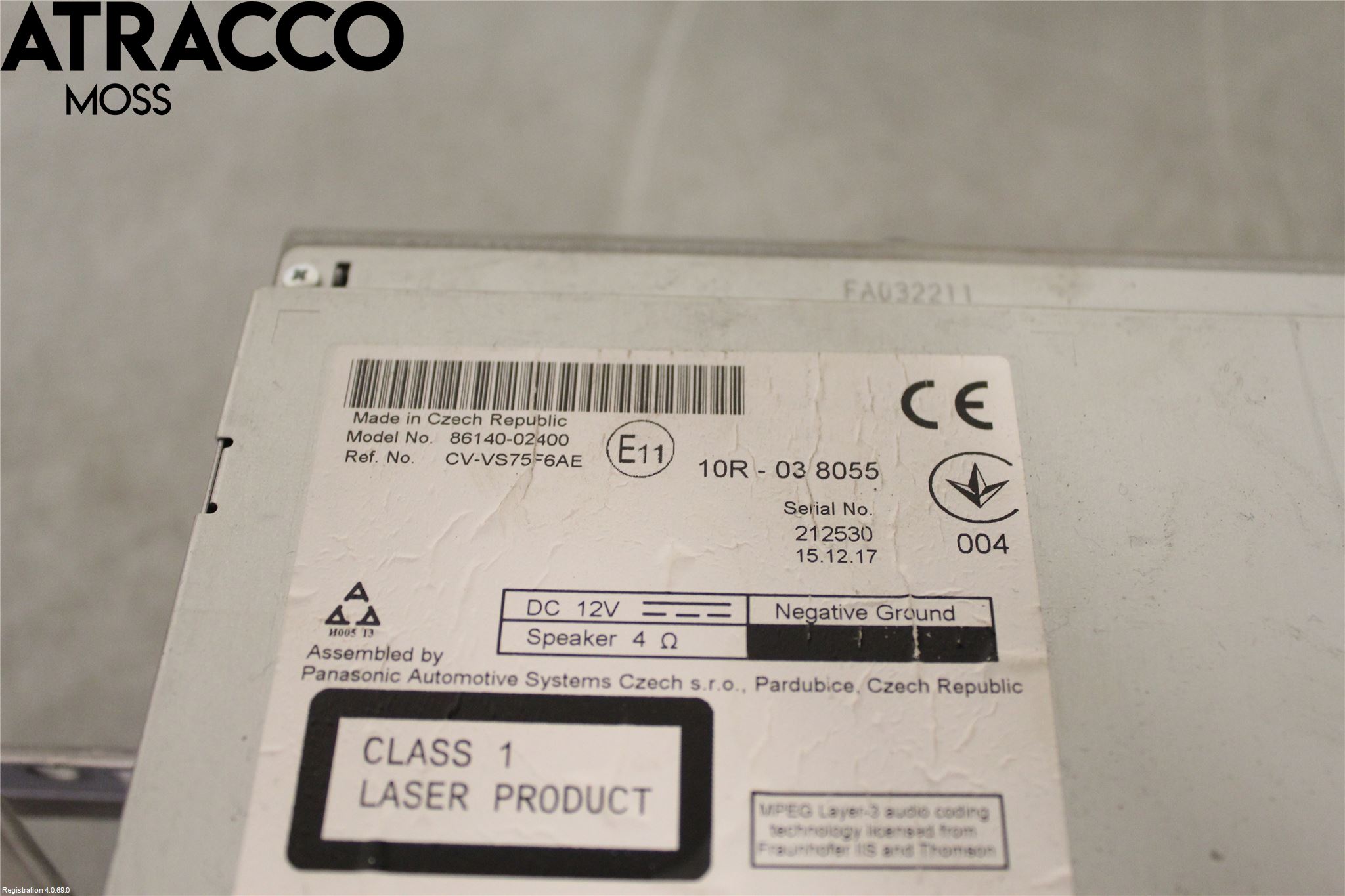 Toyota AURIS 13-19 Cd Radio - Multimediapanel