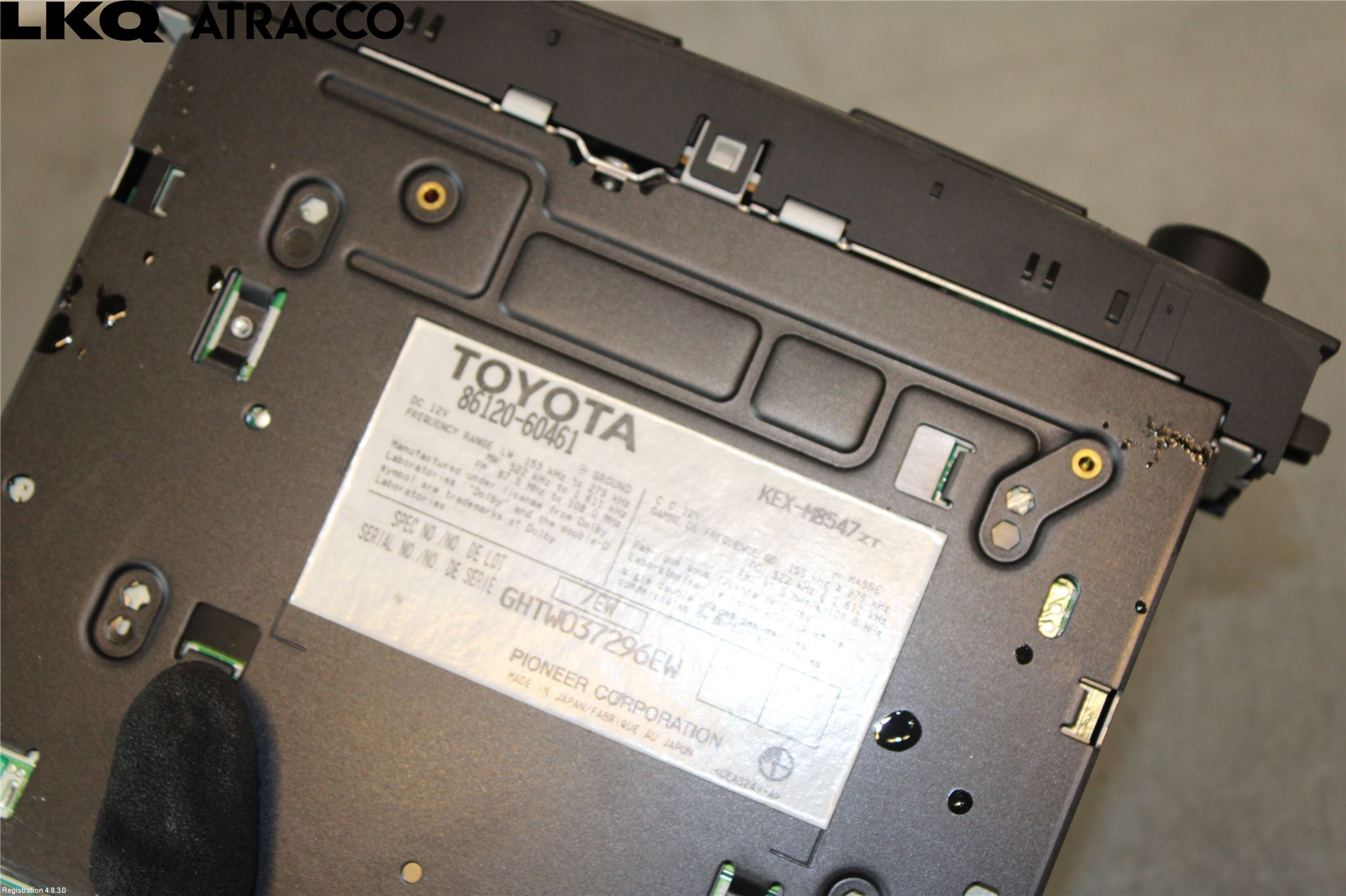 Toyota LANDCRUISER J120 02-09 Cd Radio - Multimediapanel