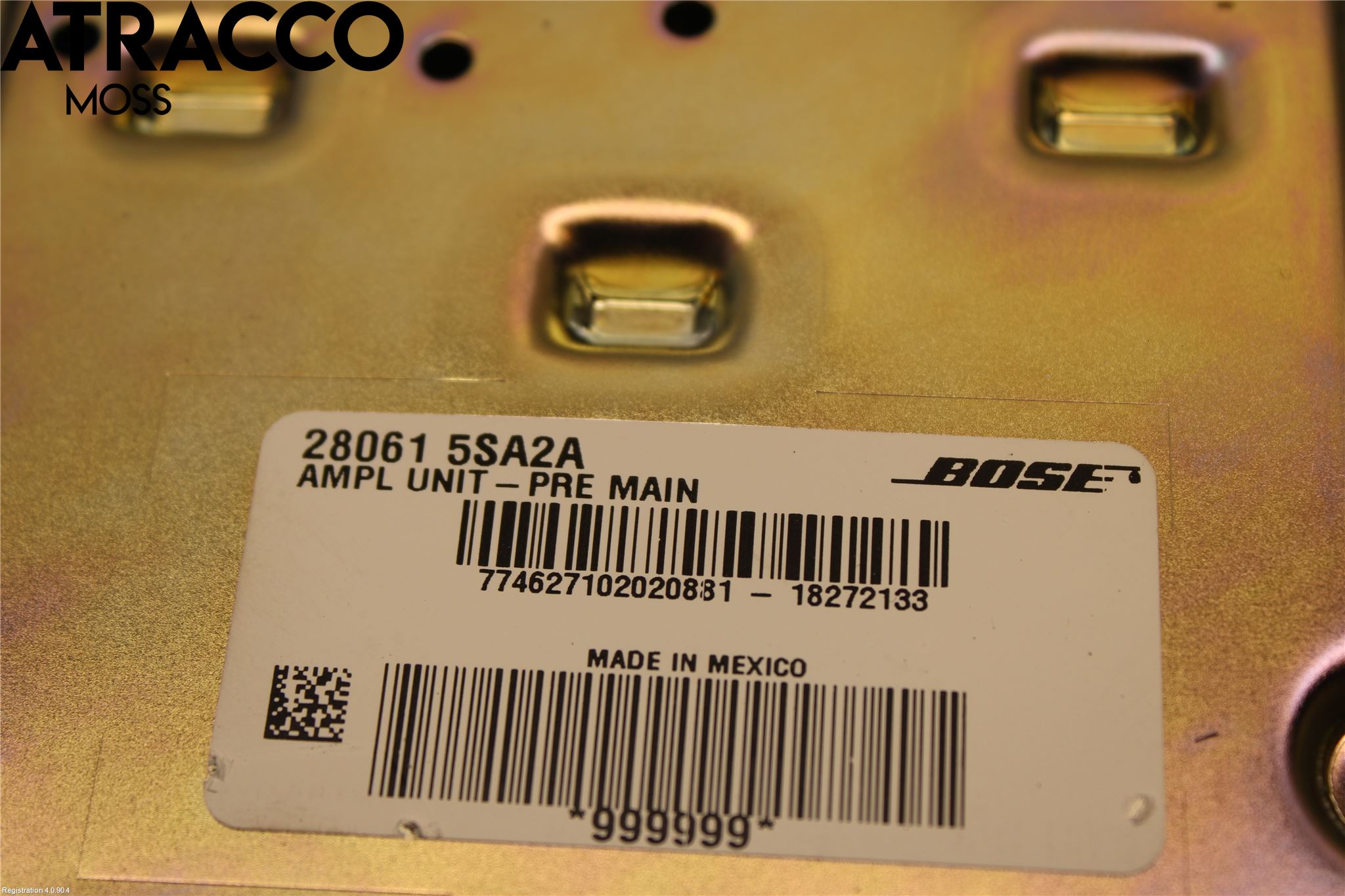 Nissan LEAF 18- Radio-Stereo Förstärkare
