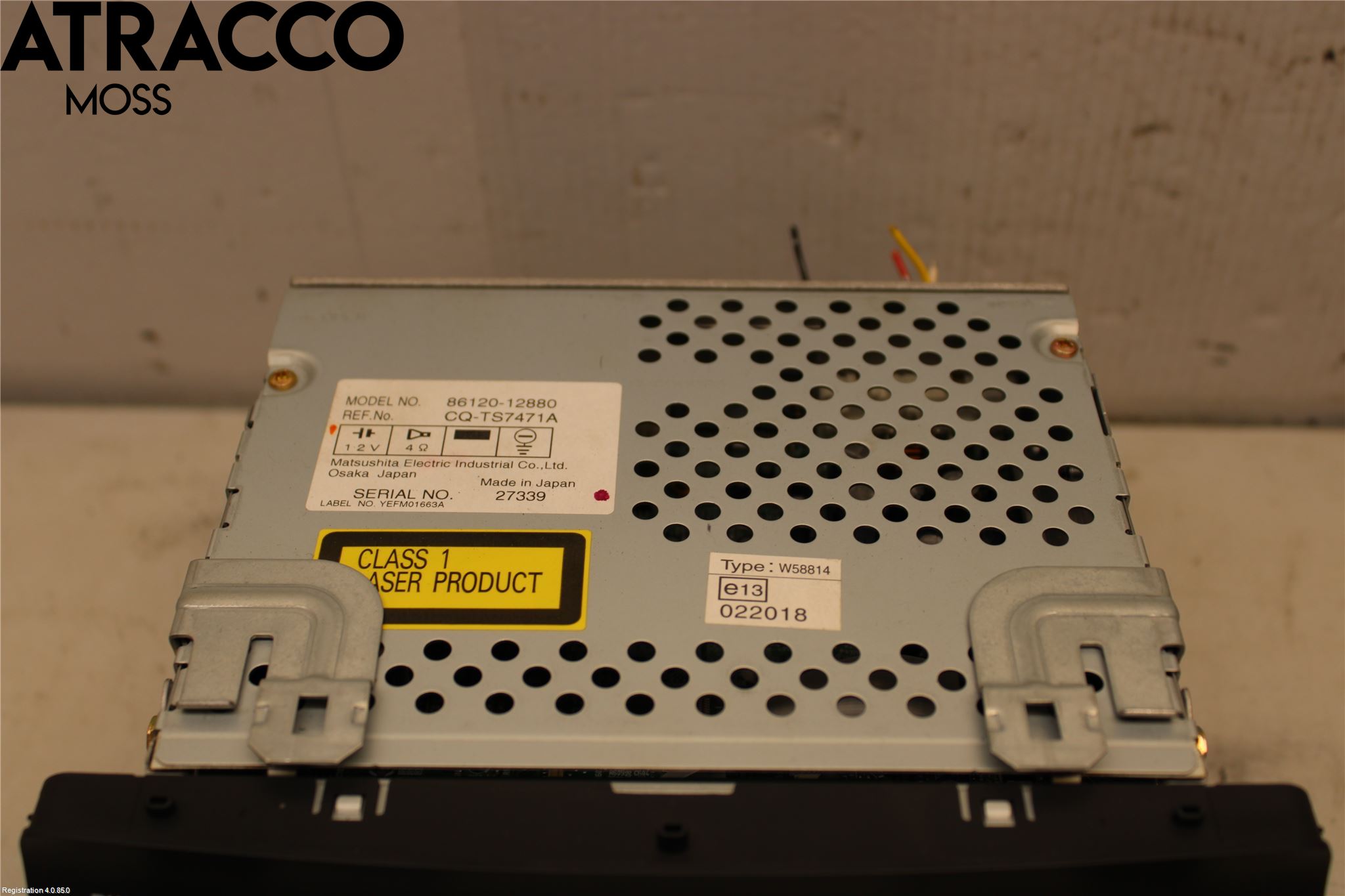 Toyota COROLLA 02-07 Radio