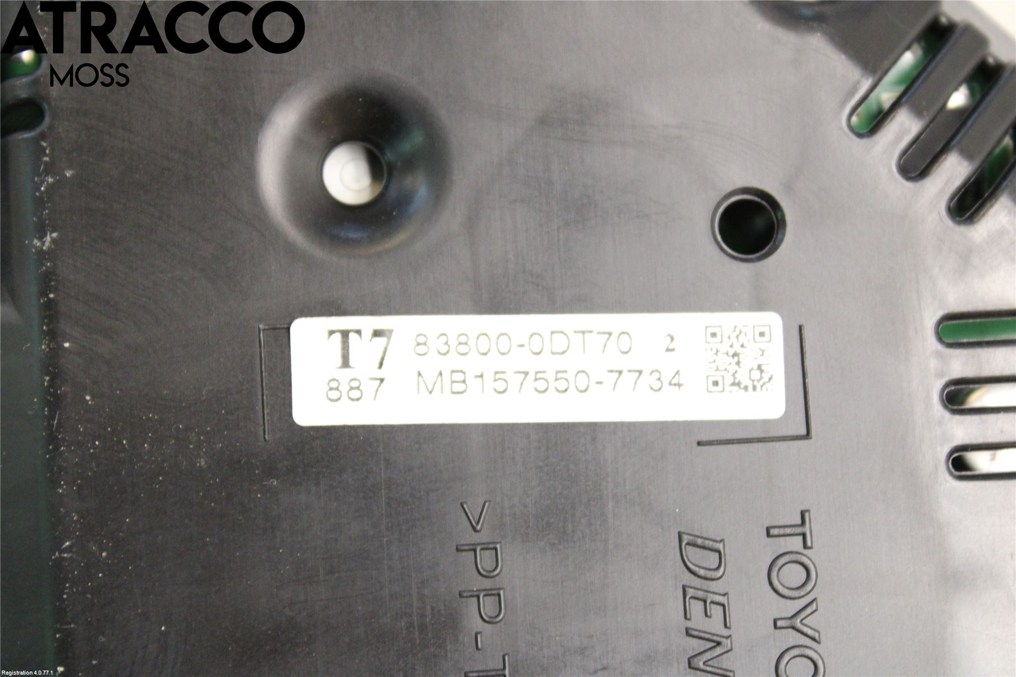Toyota YARIS XP130 12-14 Instrument Komb