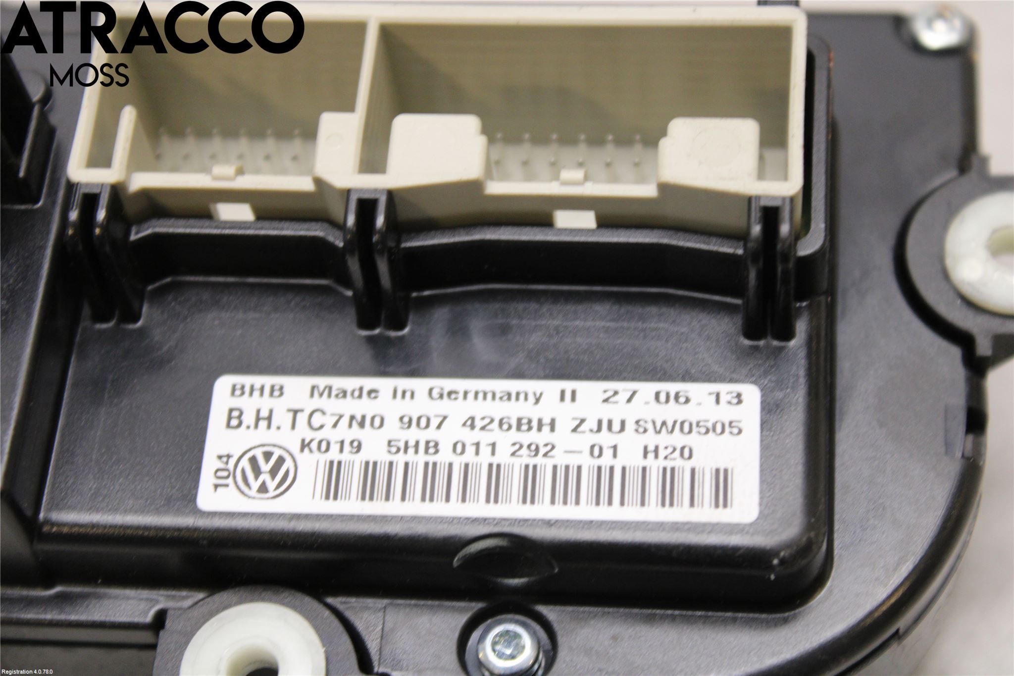 Volkswagen VW CADDY 11-15 Ac Styrenhet Ac Manöveren