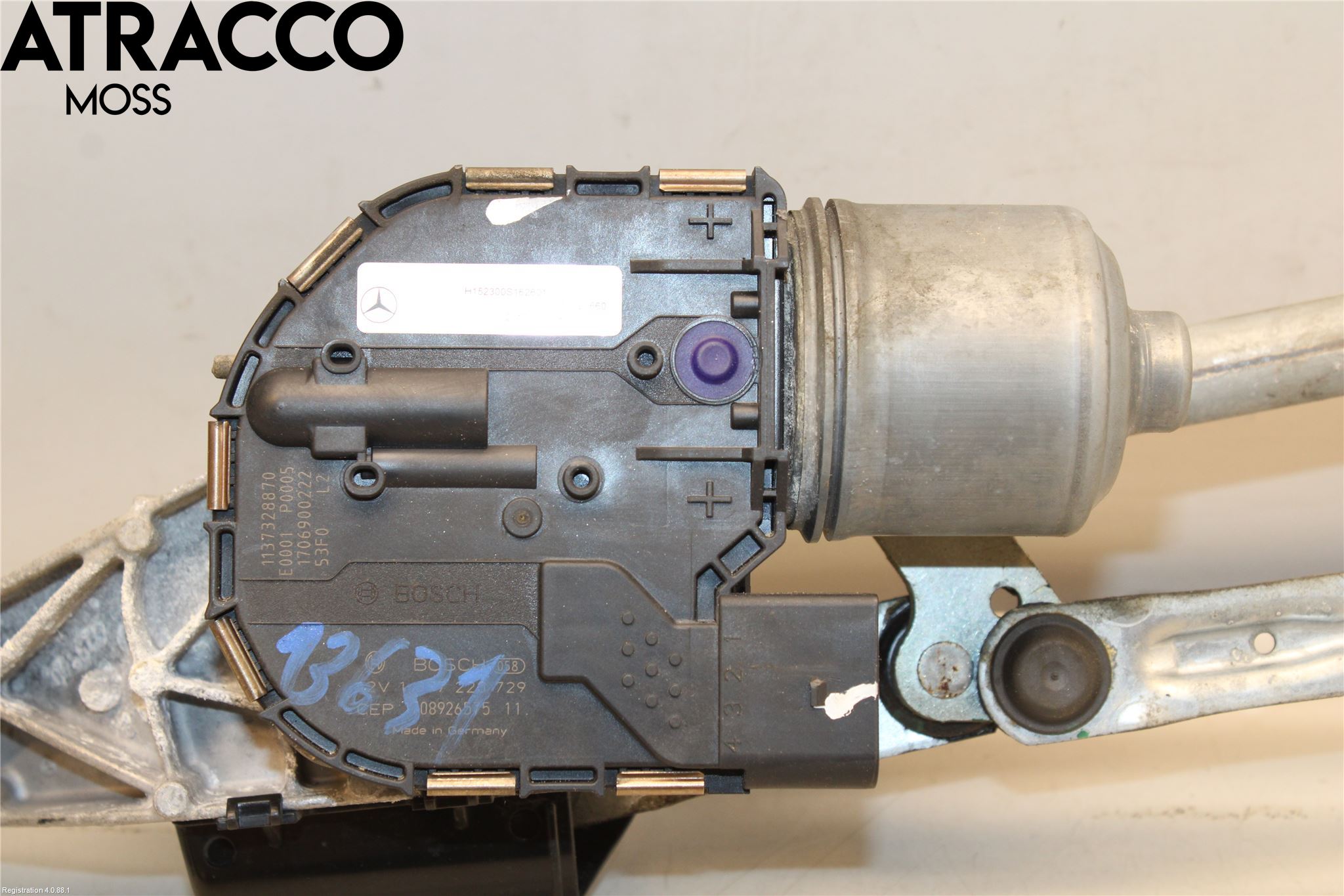 Mercedes-Benz MB GLC-KLASS (X253/C253) 15-22 Torkarmotor Vindruta