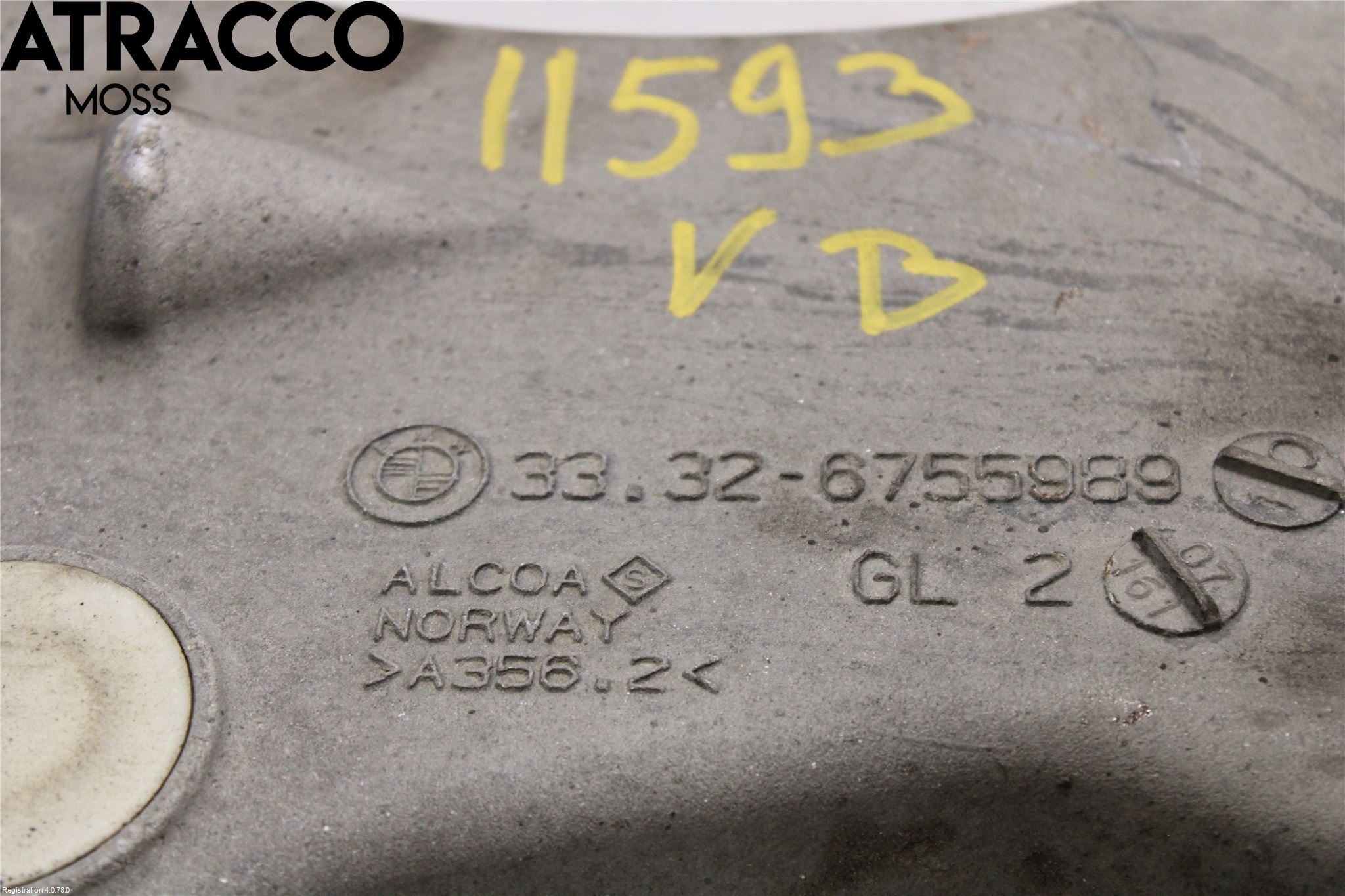 BMW 5 E60/61 Sed/Tou 02-10 Bärarm Bak Vänster