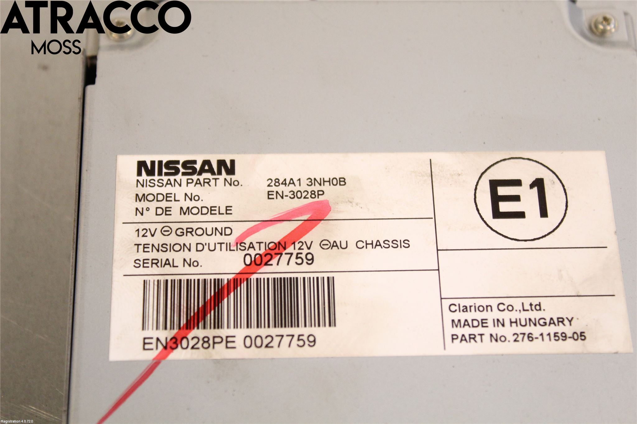 Nissan LEAF 11-17 Styrenhet Övrigt