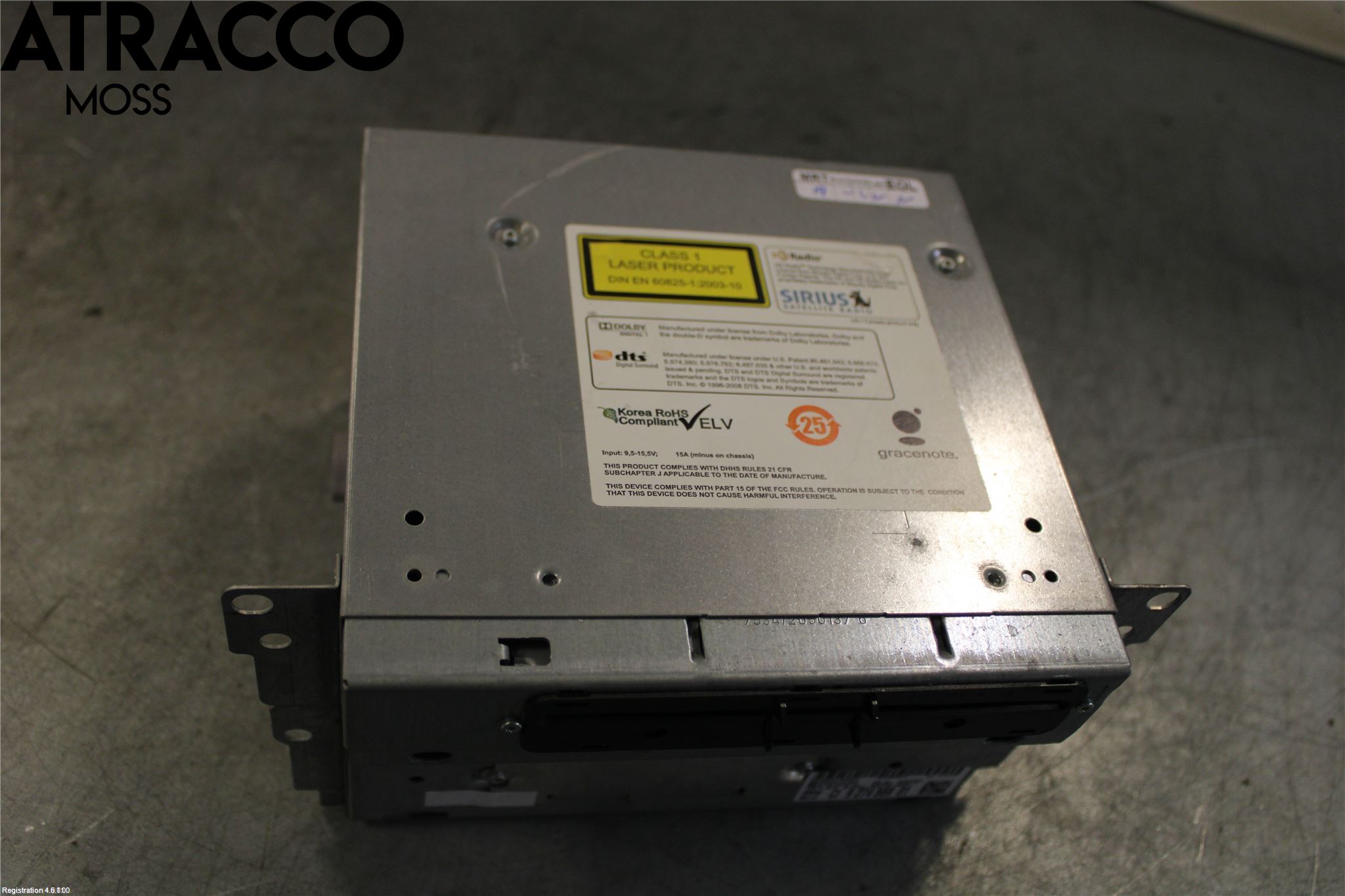 BMW 5 F10/F11/F18 09-17 Cd Radio - Multimediapanel